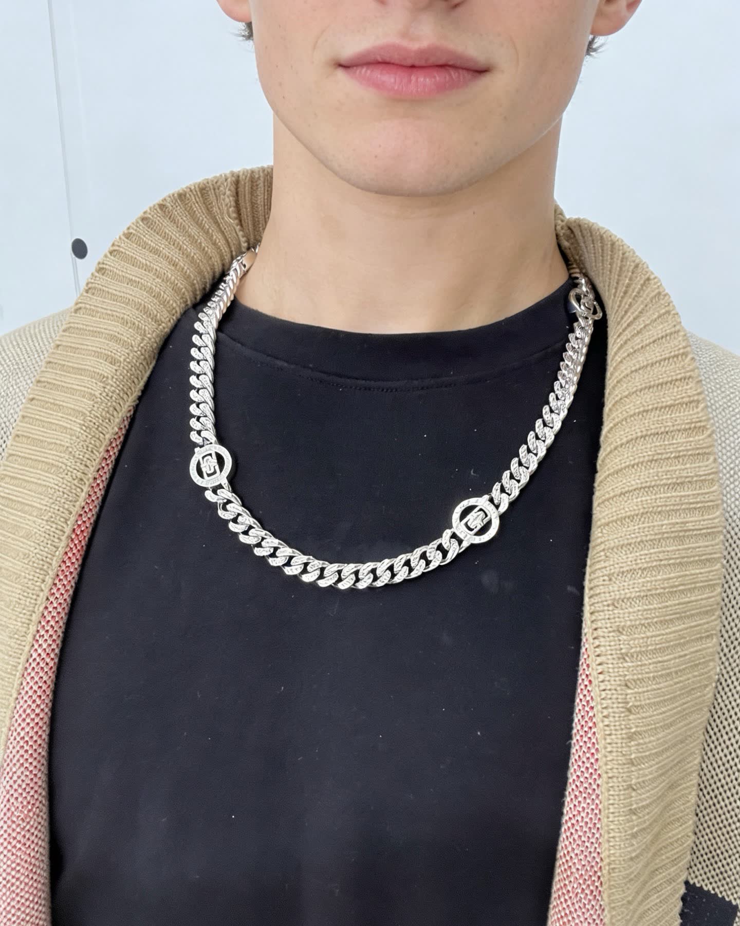 Bvlgari Silver Chain Necklace