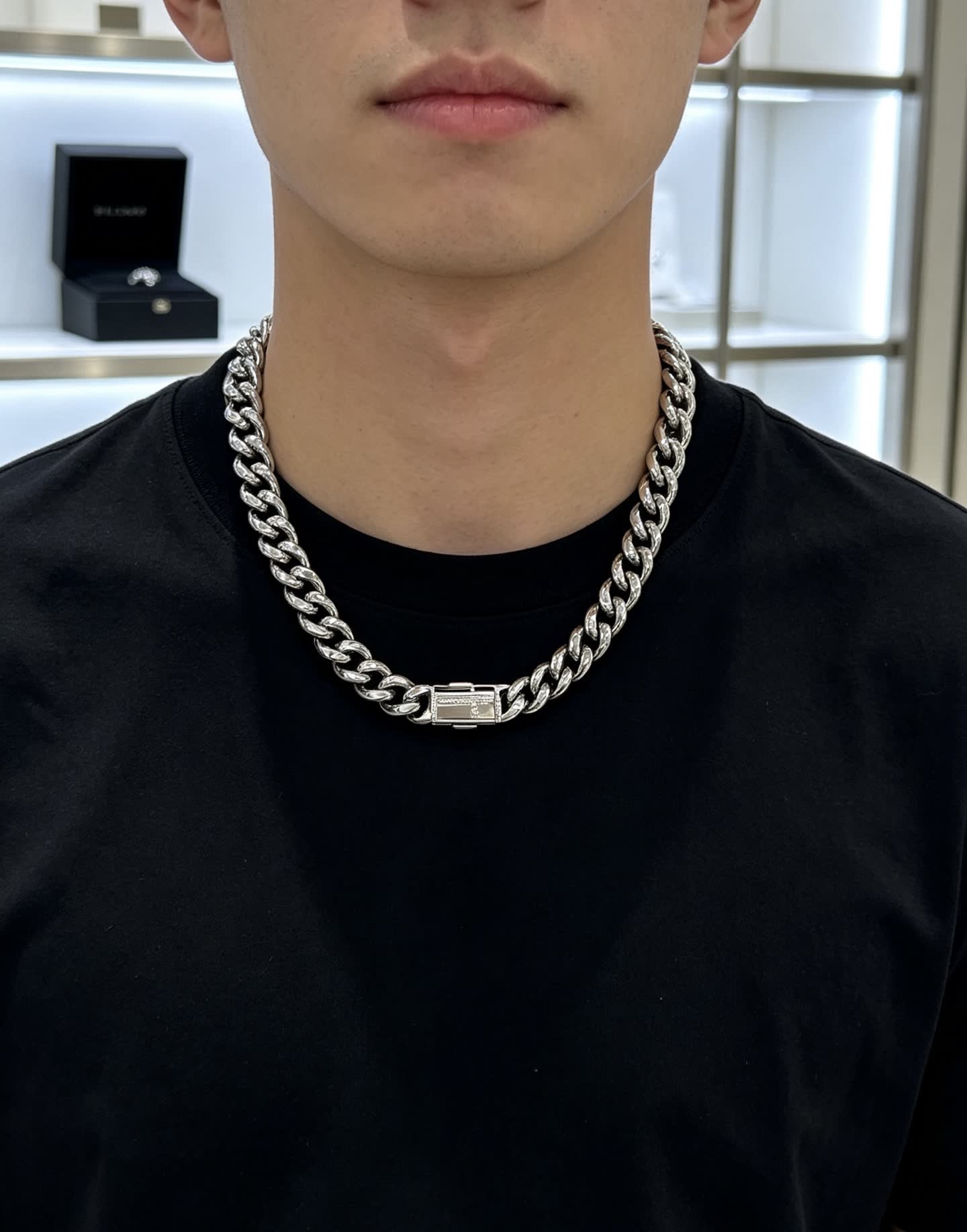 Bvlgari Silver Chain Necklace