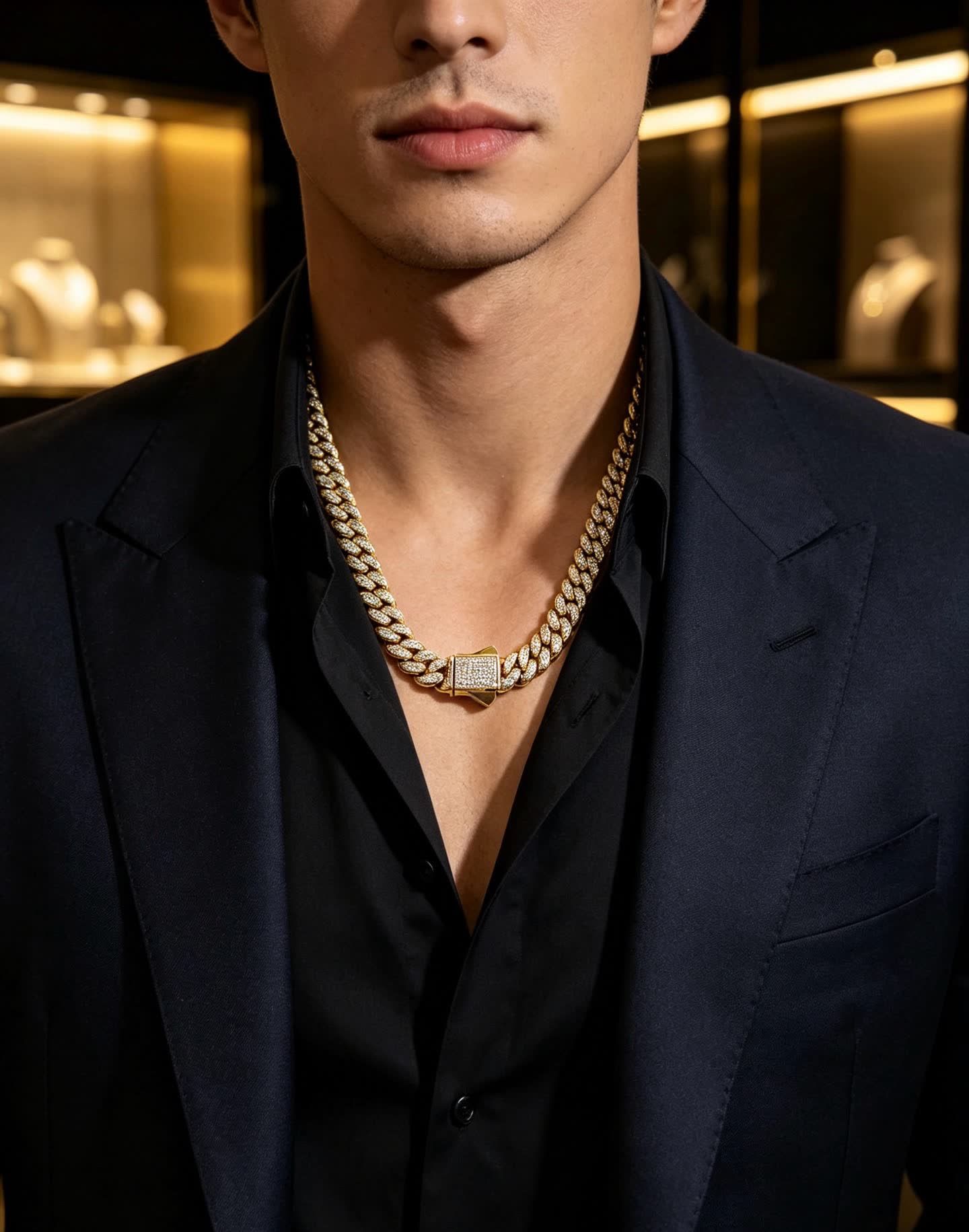 Bvlgari Gold and Diamond Necklace