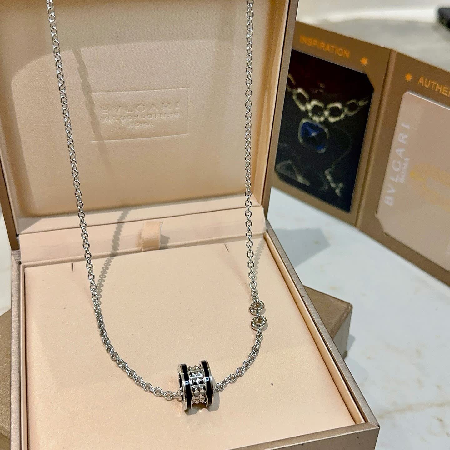 Bvlgari B.zero1 Sterling Silver Necklace