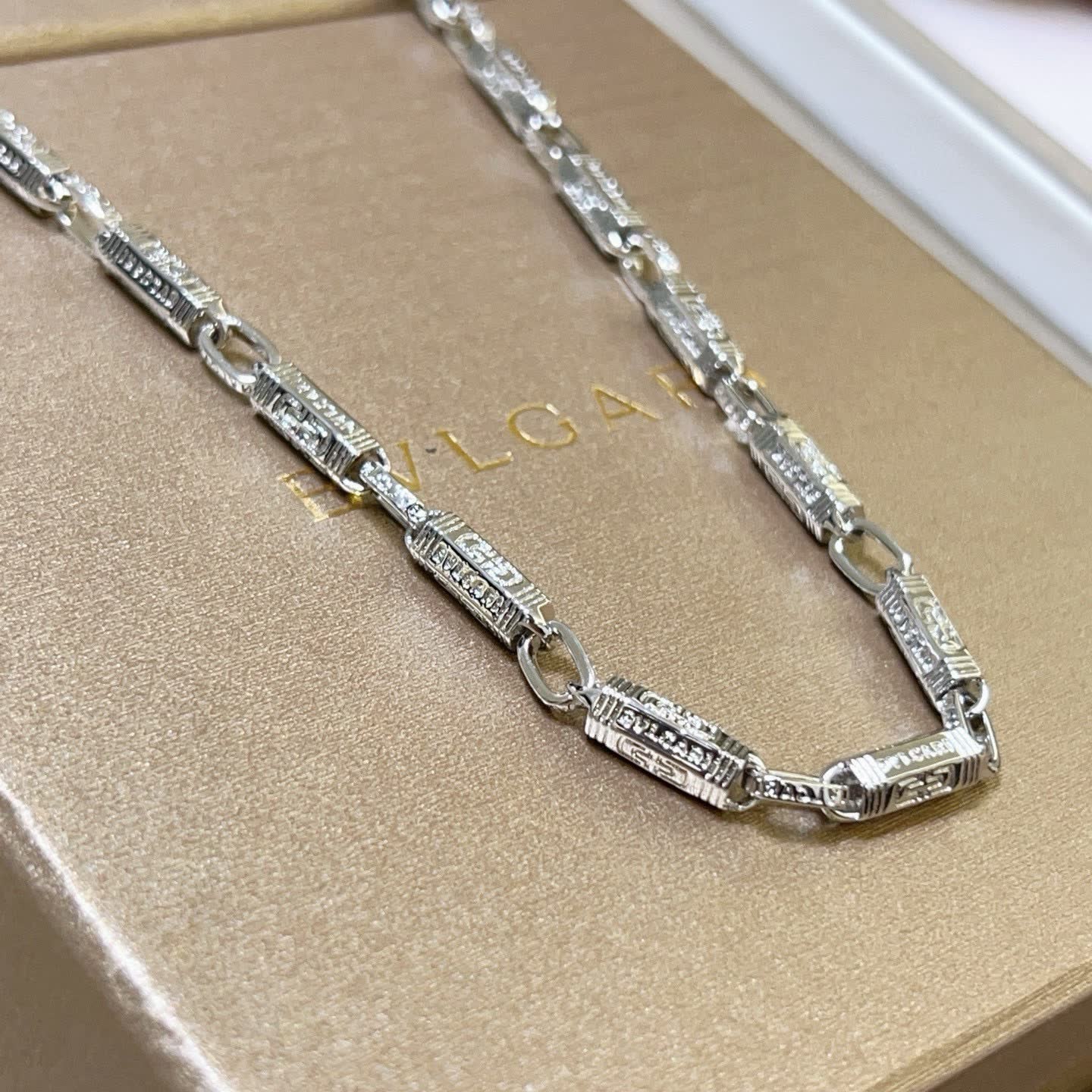 Bvlgari Sterling Silver Necklace
