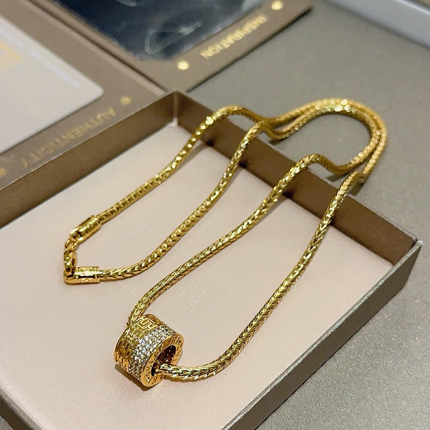 Bvlgari Roma Gold Chain Necklace