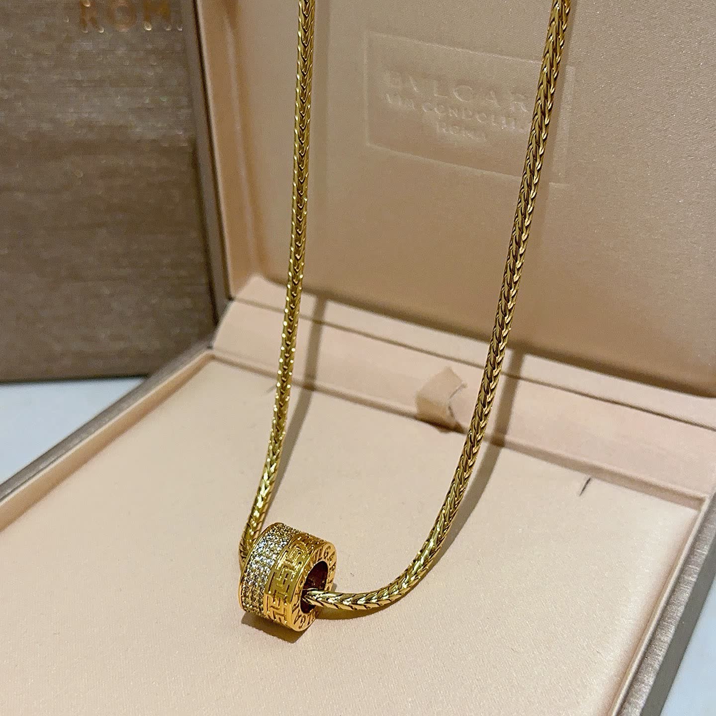 Bvlgari Roma Gold Chain Necklace