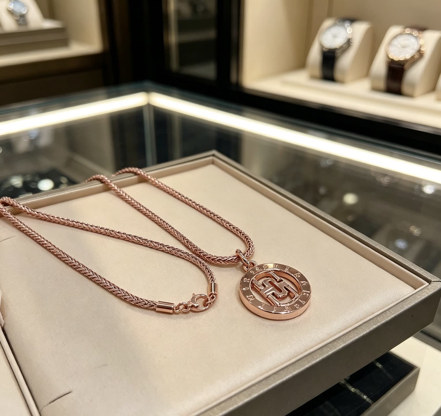 Bvlgari Rose Gold Necklace