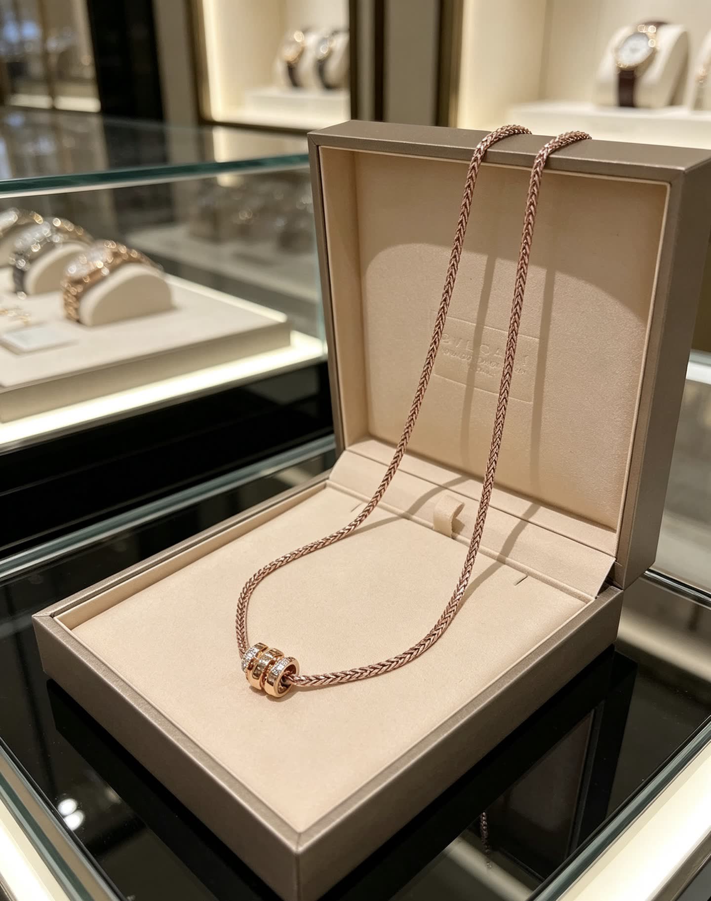 Bvlgari Rose Gold Necklace