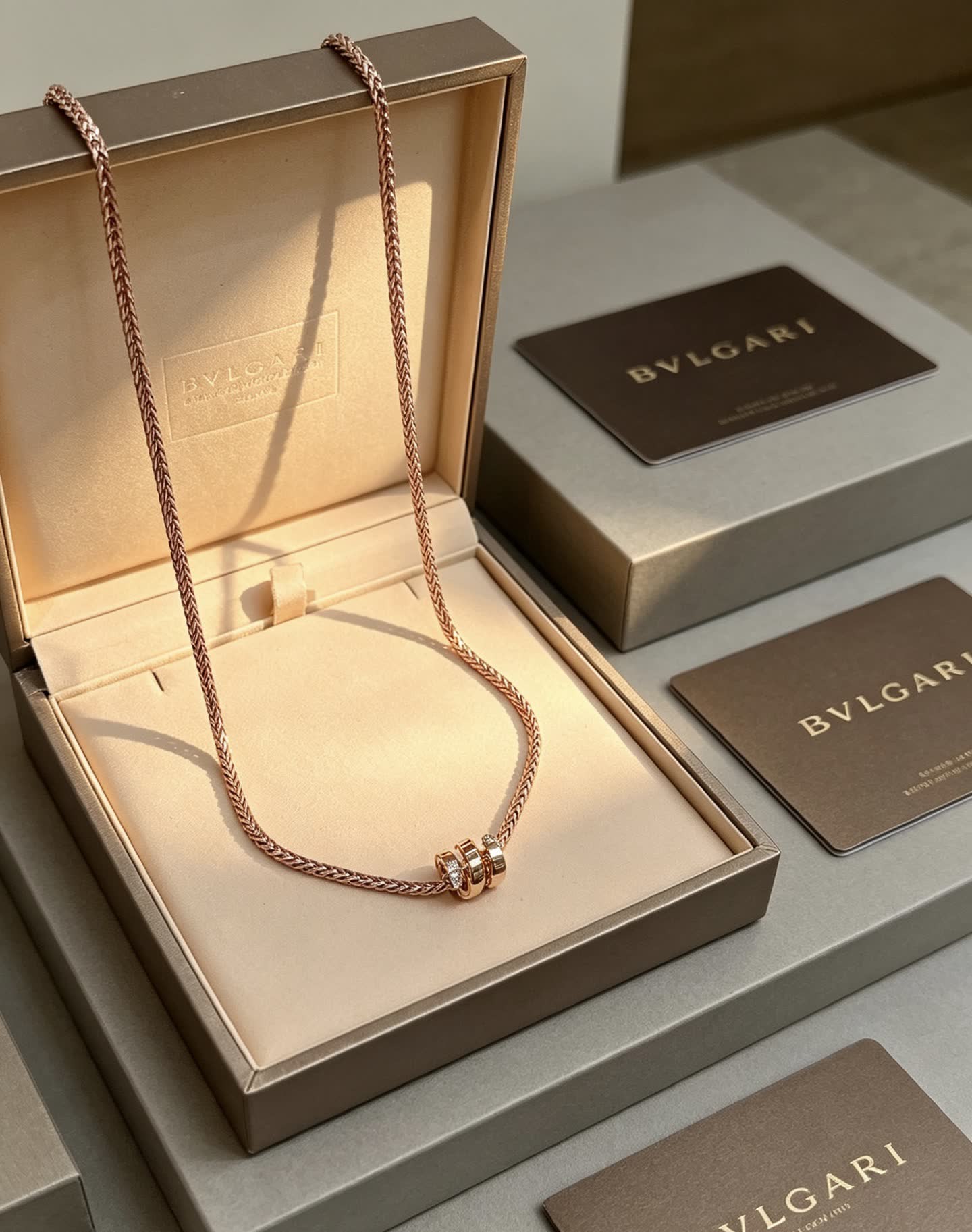 Bvlgari Rose Gold Necklace