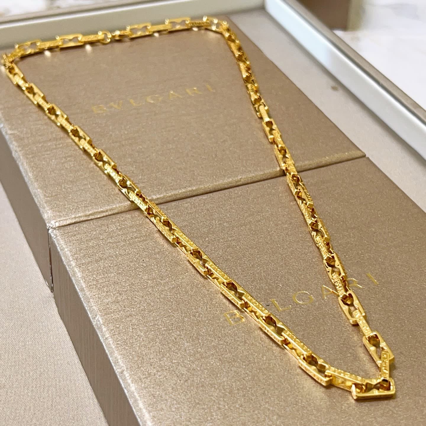 Bvlgari Yellow Gold Necklace Bvlgari Yellow Gold Necklace