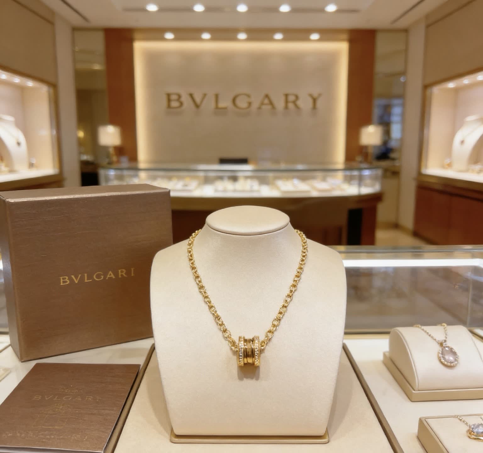 Bvlgari B Zero 1 Yellow Gold Necklace