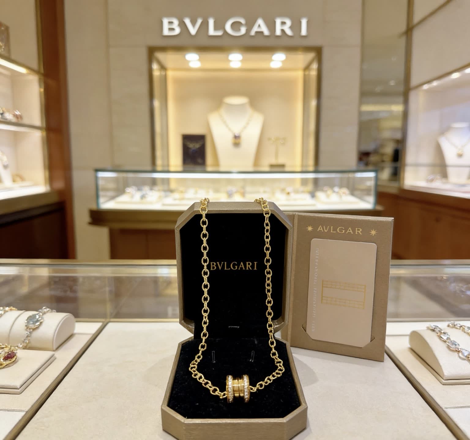 Bvlgari B Zero 1 Yellow Gold Necklace