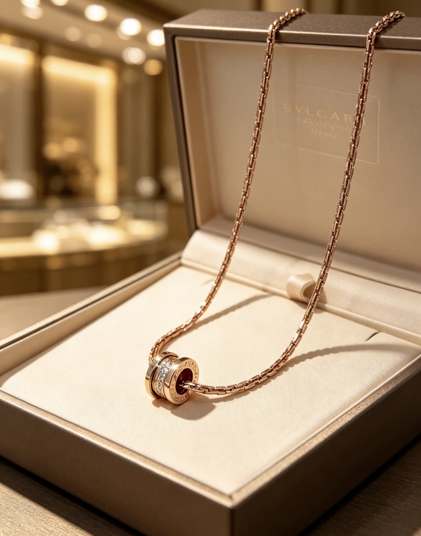 Bvlgari B.zero1 Gold Necklace Bvlgari B.zero1 Gold Necklace