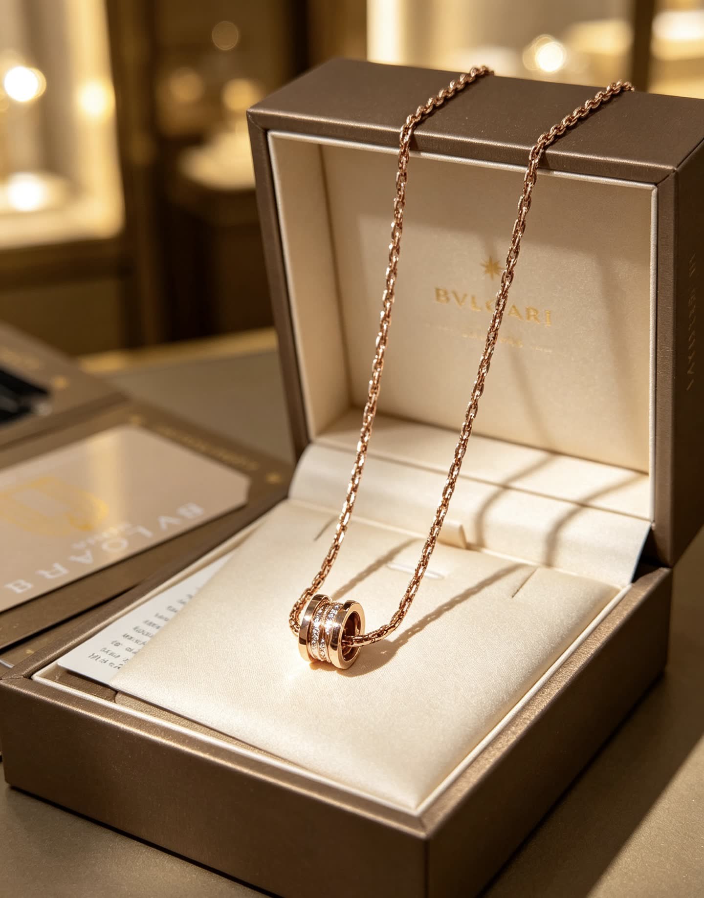 Bvlgari B.zero1 Gold Necklace Bvlgari B.zero1 Gold Necklace