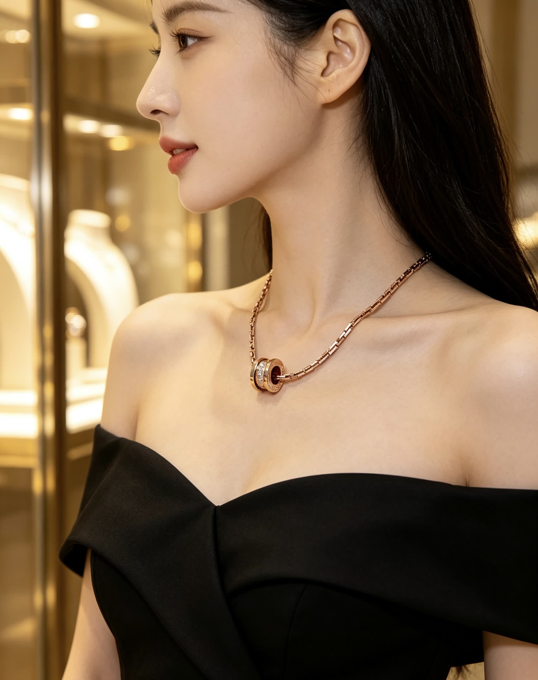 Bvlgari B.zero1 Gold Necklace