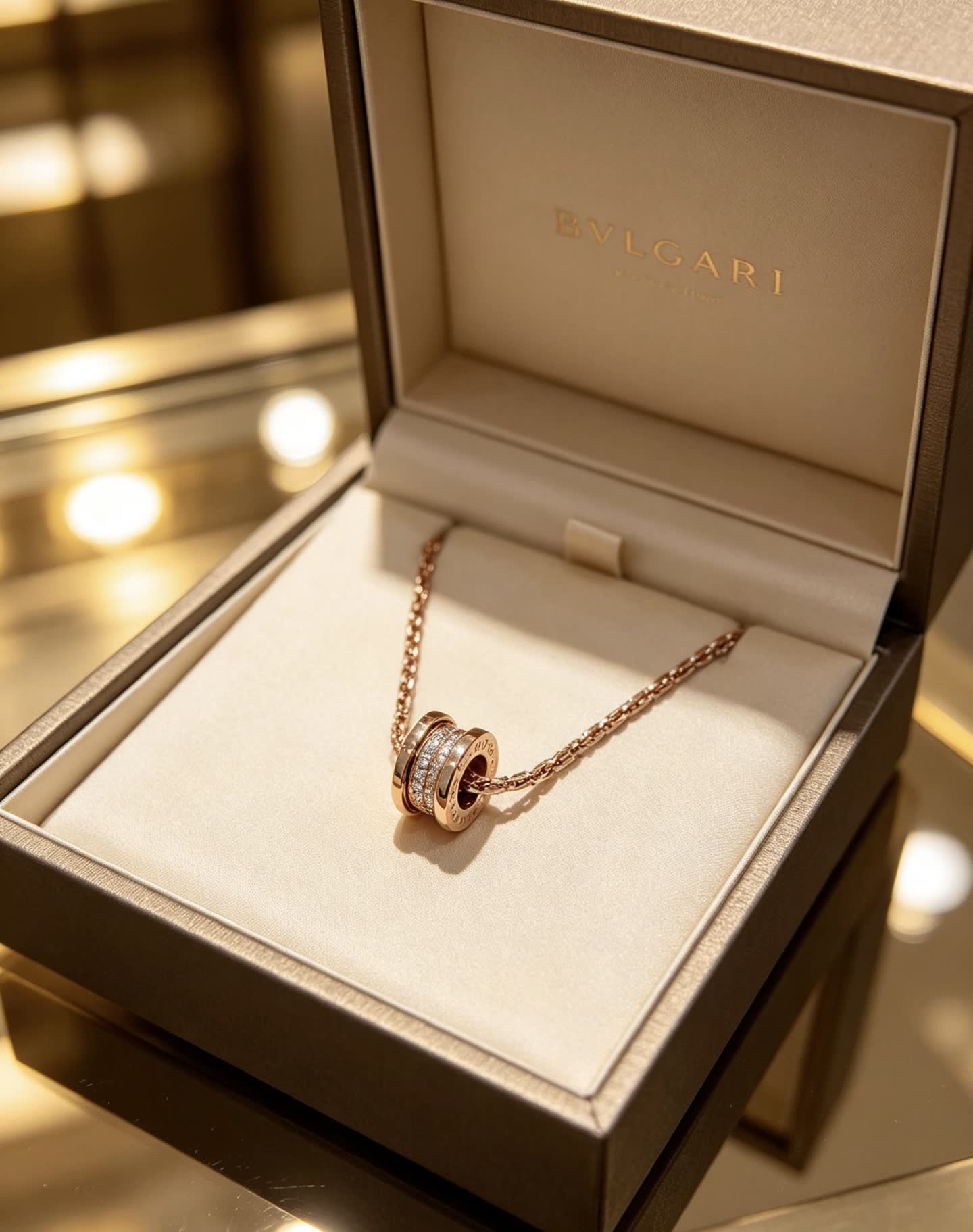 Bvlgari B.zero1 Gold Necklace