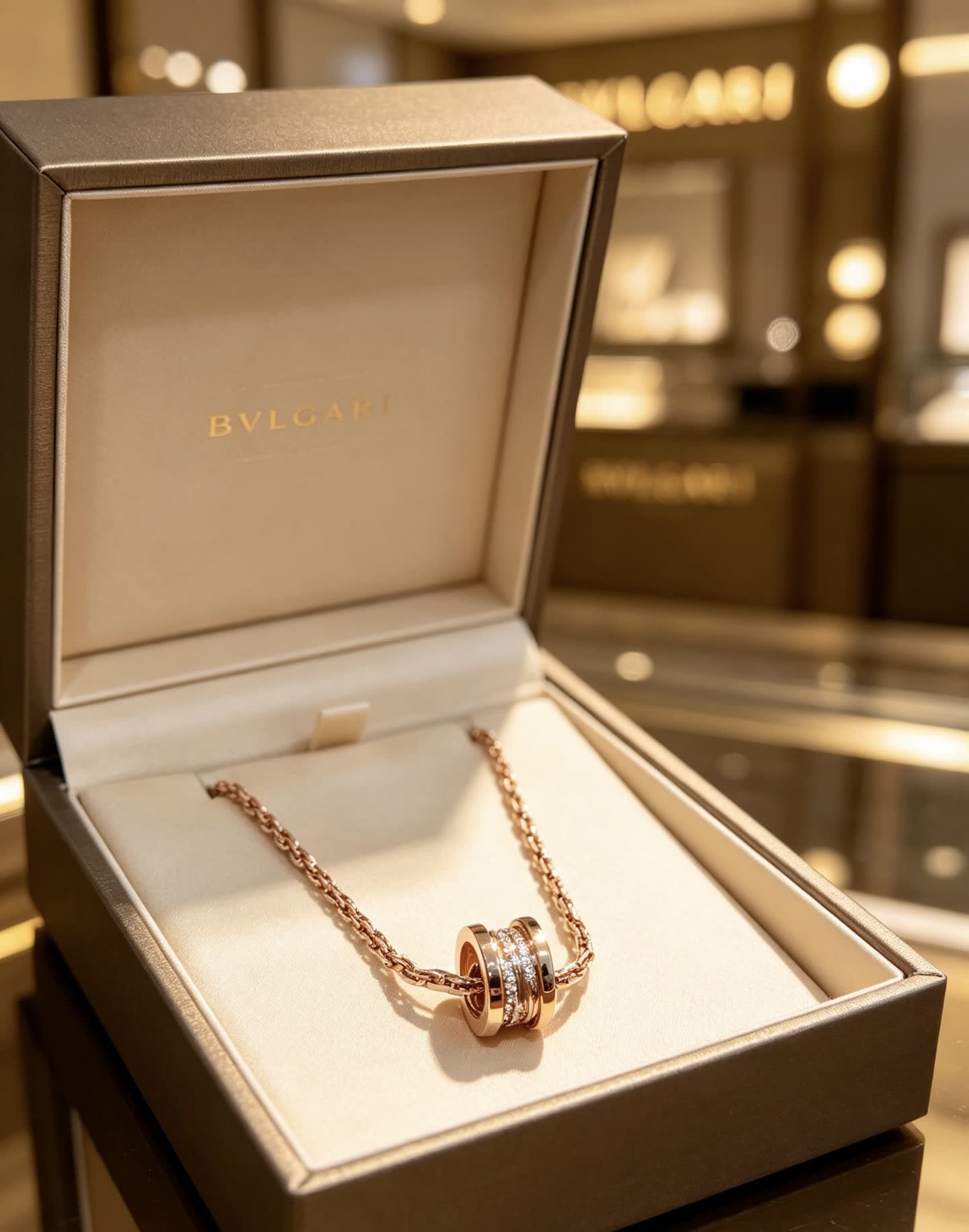 Bvlgari B.zero1 Gold Necklace
