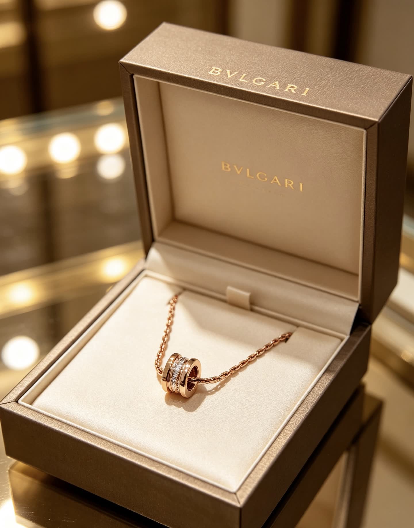 Bvlgari B.zero1 Gold Necklace