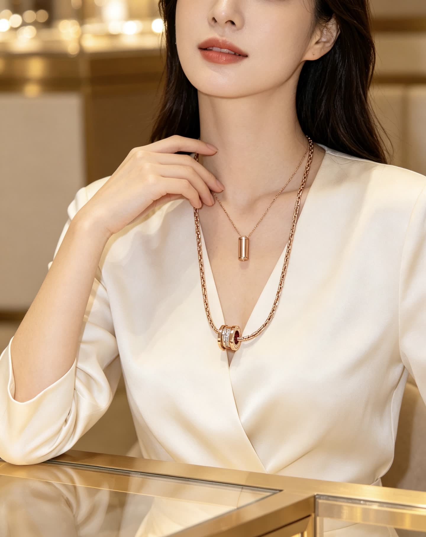 Bvlgari B.zero1 Gold Necklace