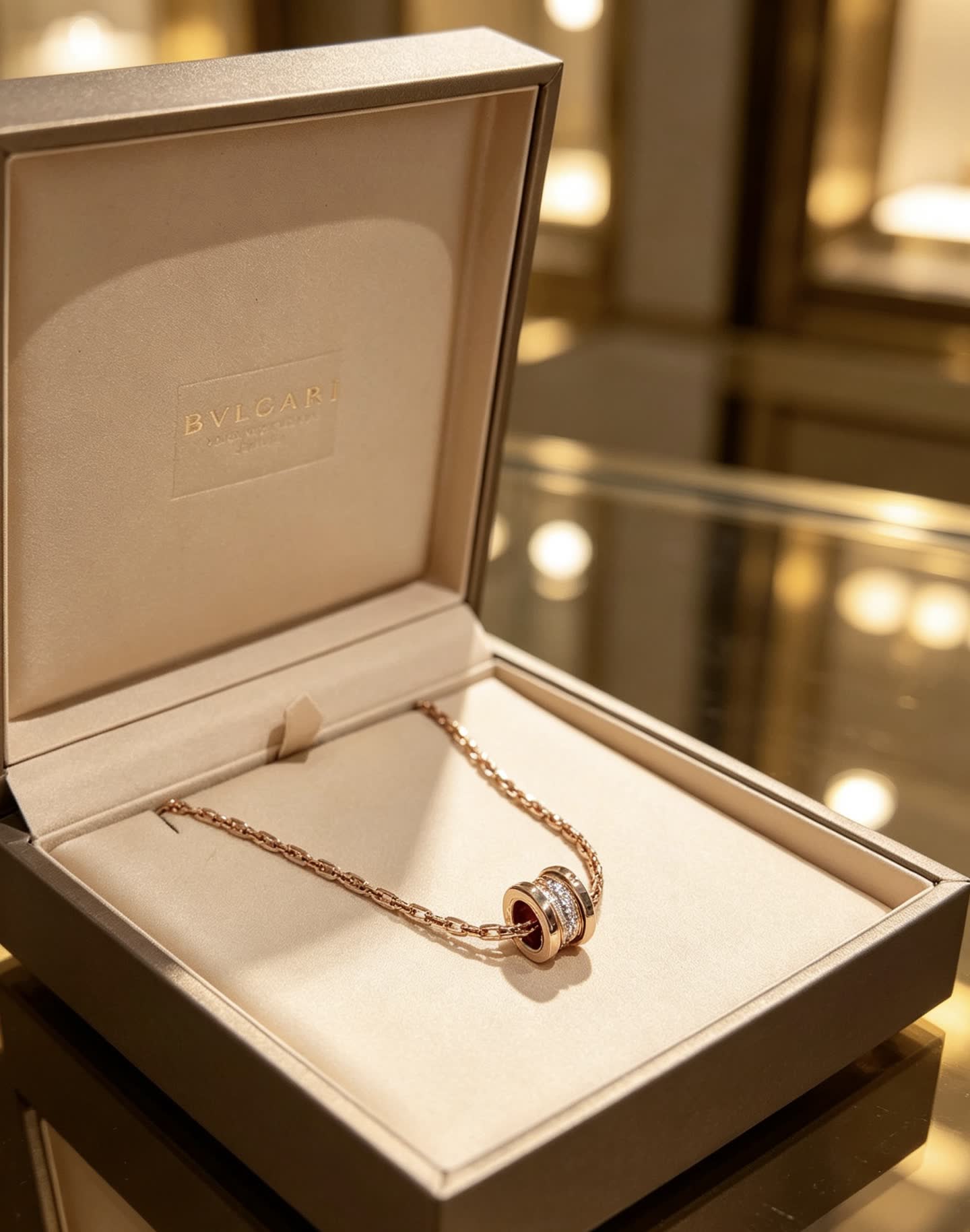 Bvlgari B.zero1 Gold Necklace