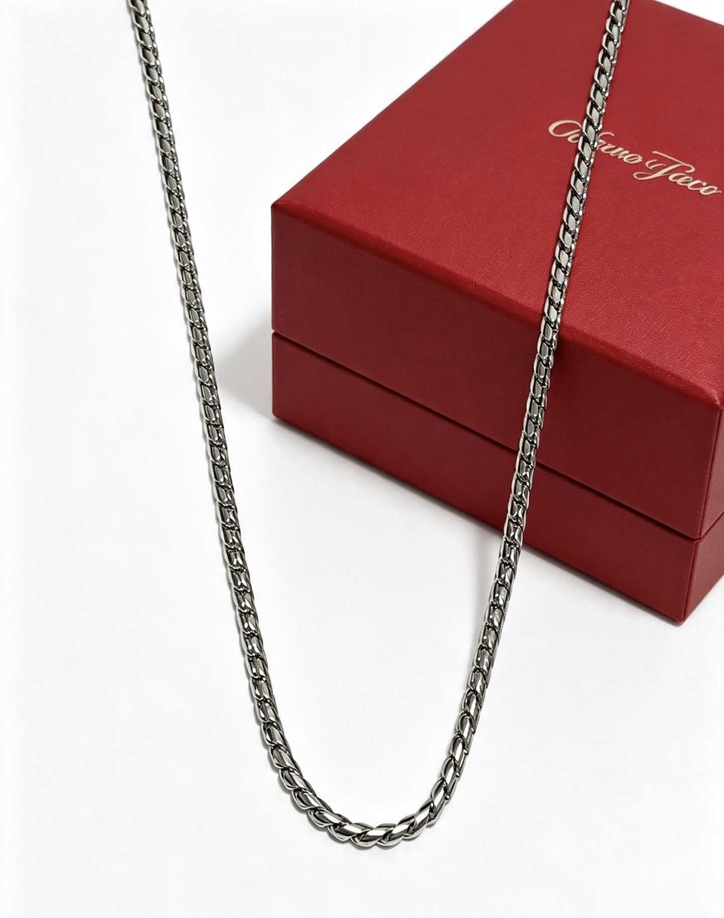 Cartier Silver Chain Necklace
