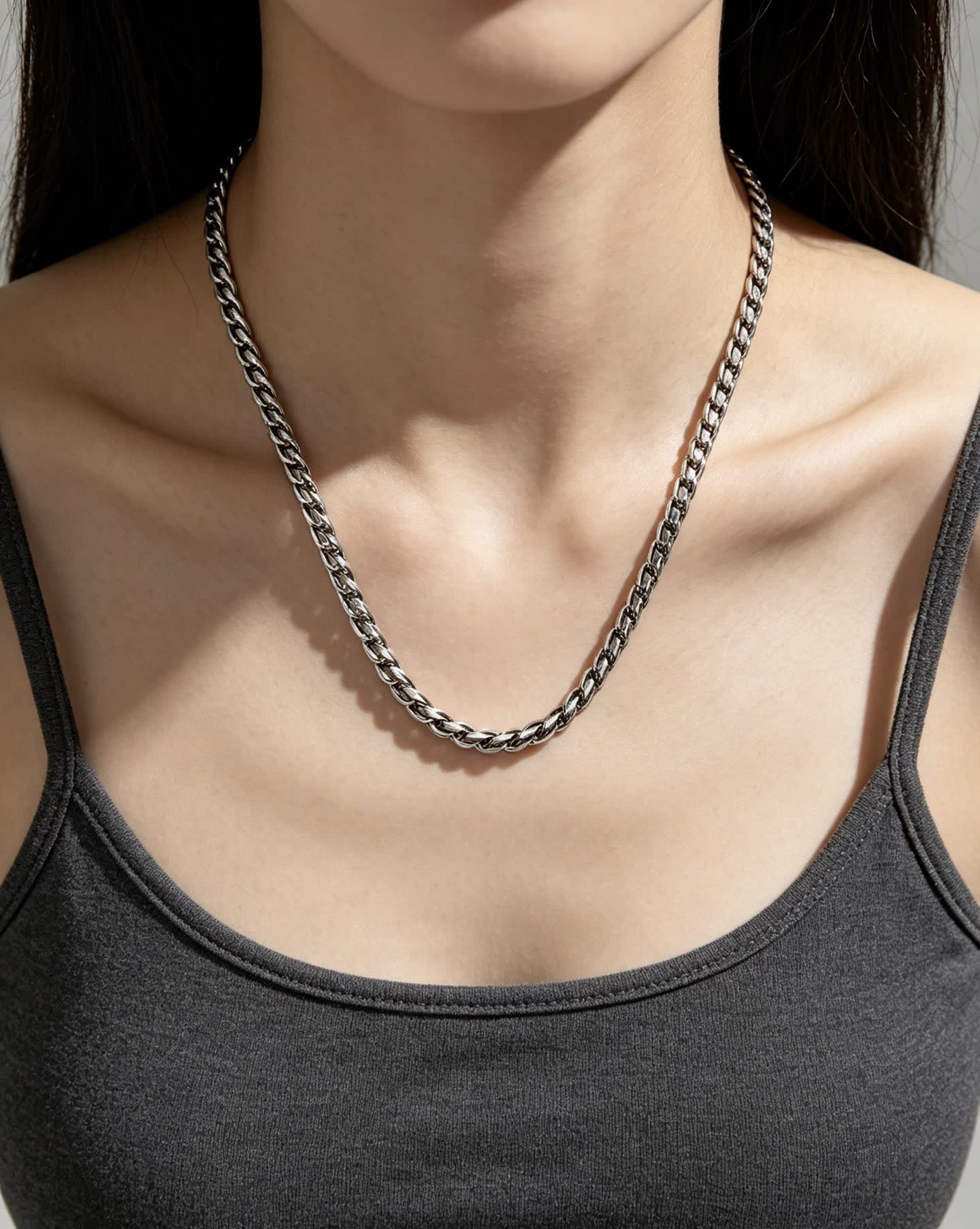 Cartier Silver Chain Necklace