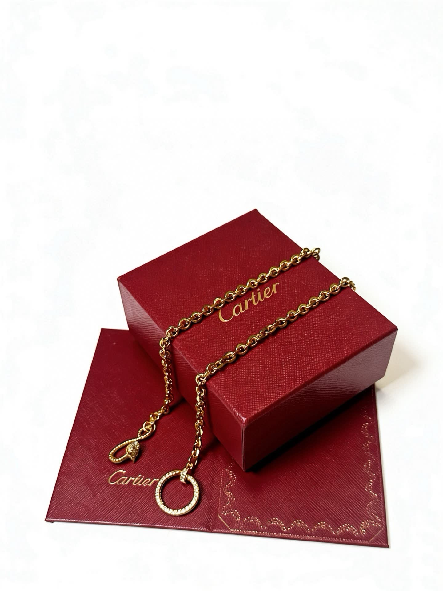 Cartier Gold Necklace