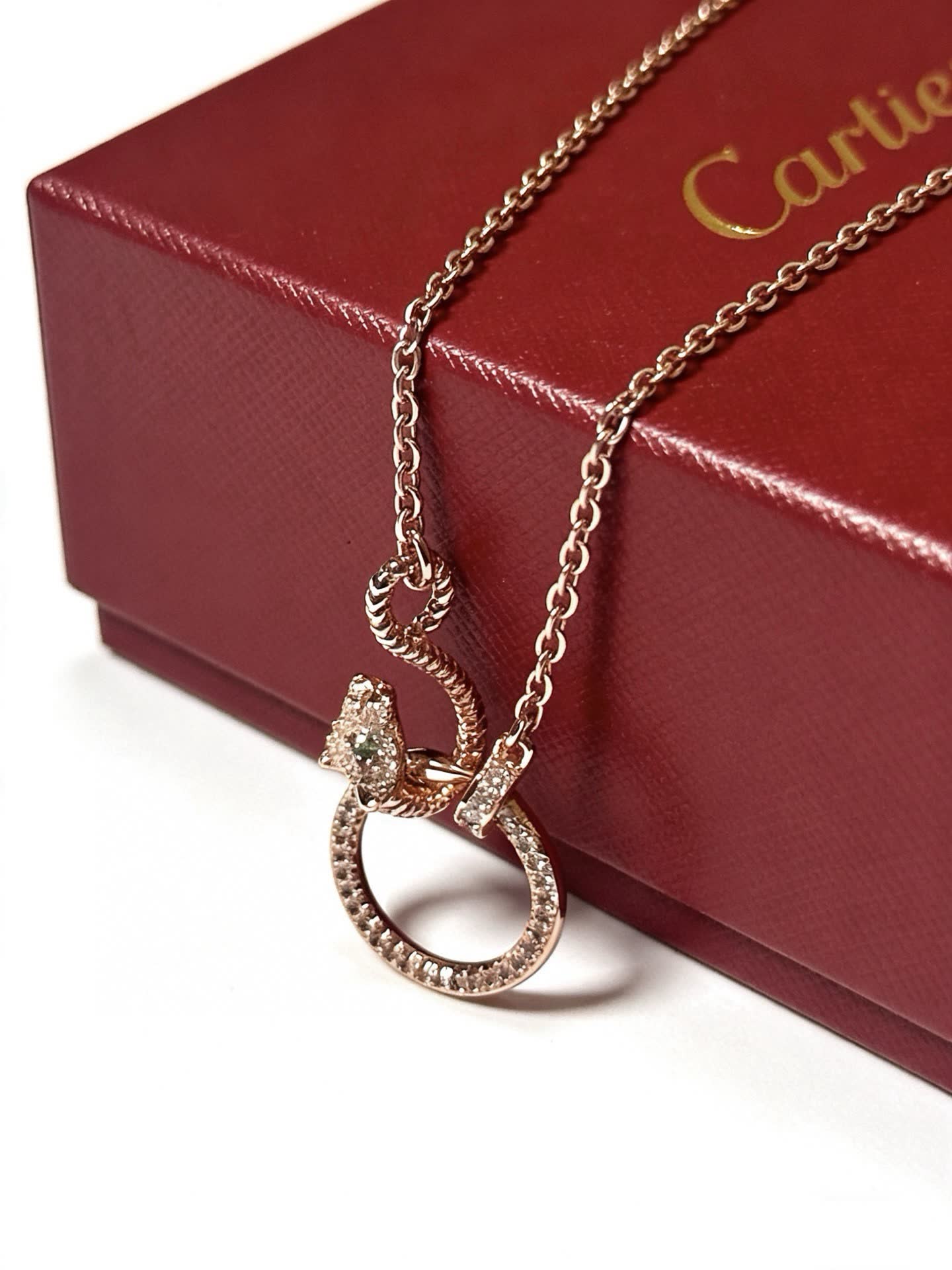 Cartier Gold Chain Necklace