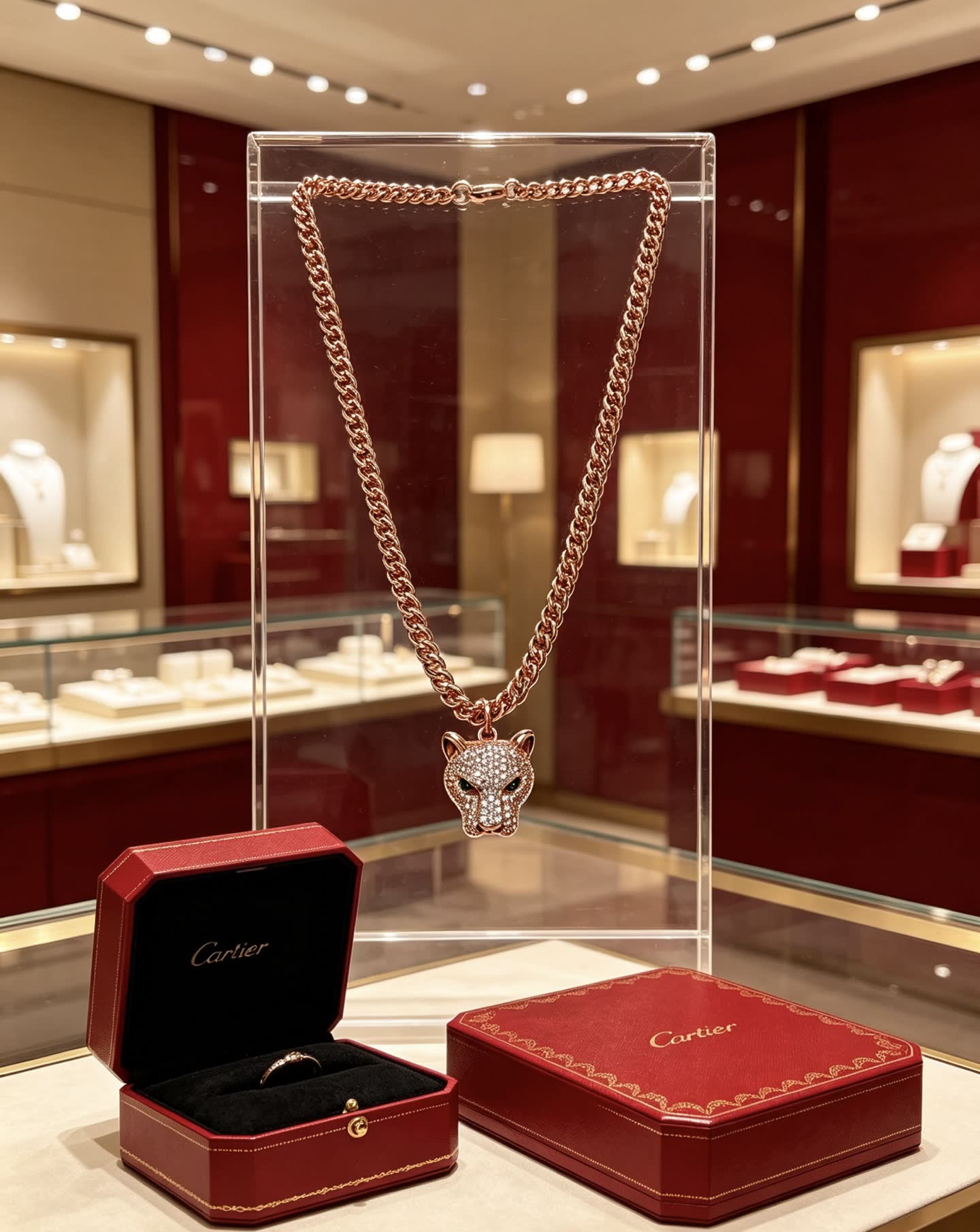 Cartier Panthere de Cartier Necklace