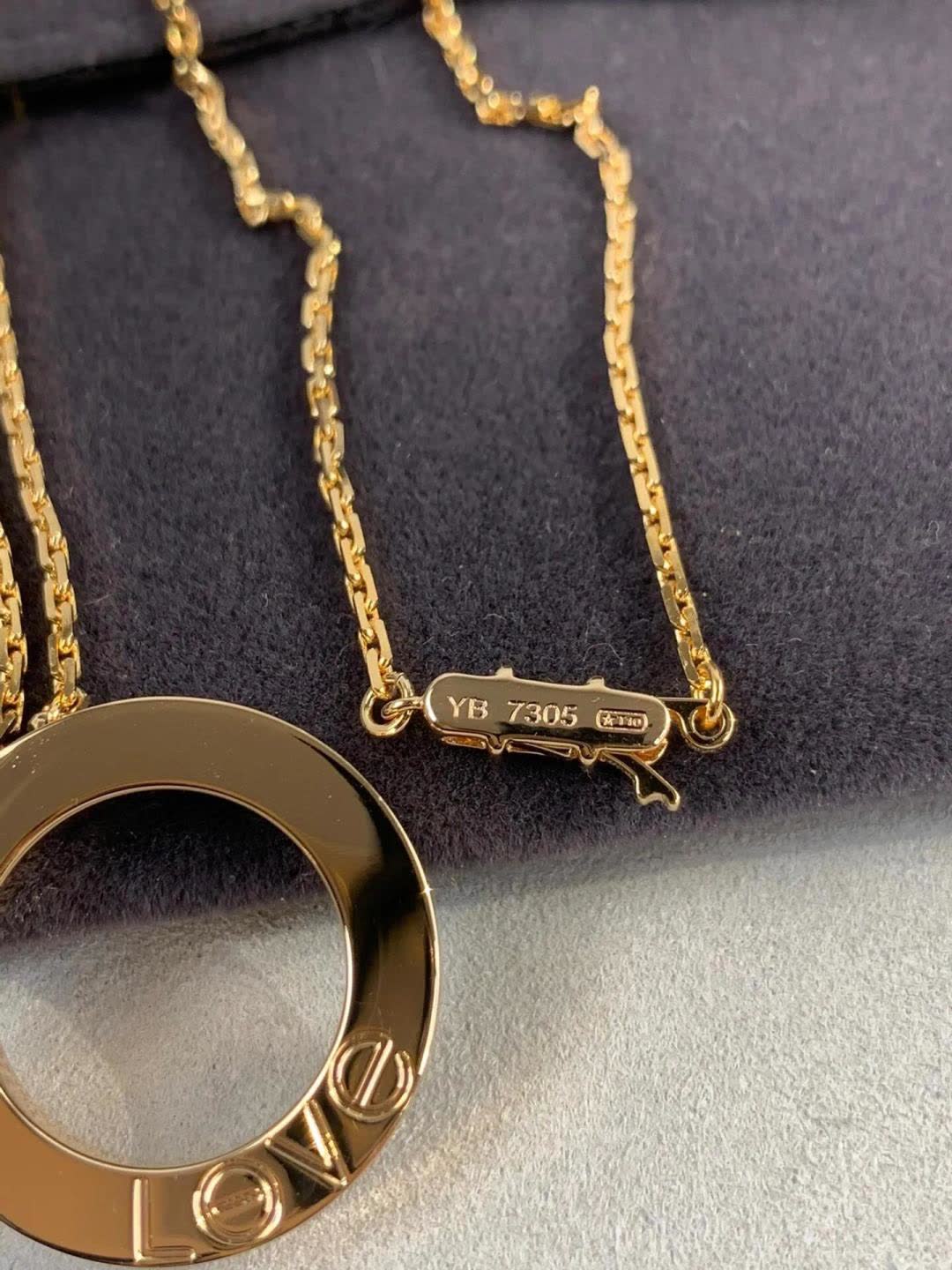 Cartier Love Circle Pendant Necklace