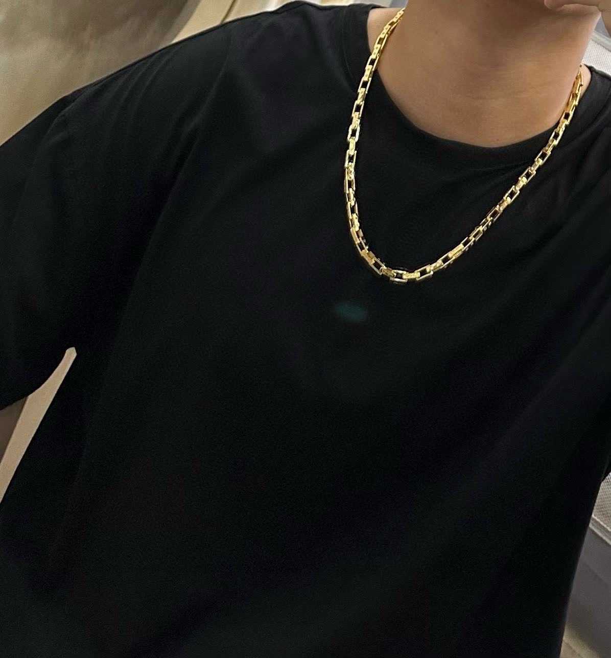 Cartier Gold-Plated Diamond-Accent Necklace