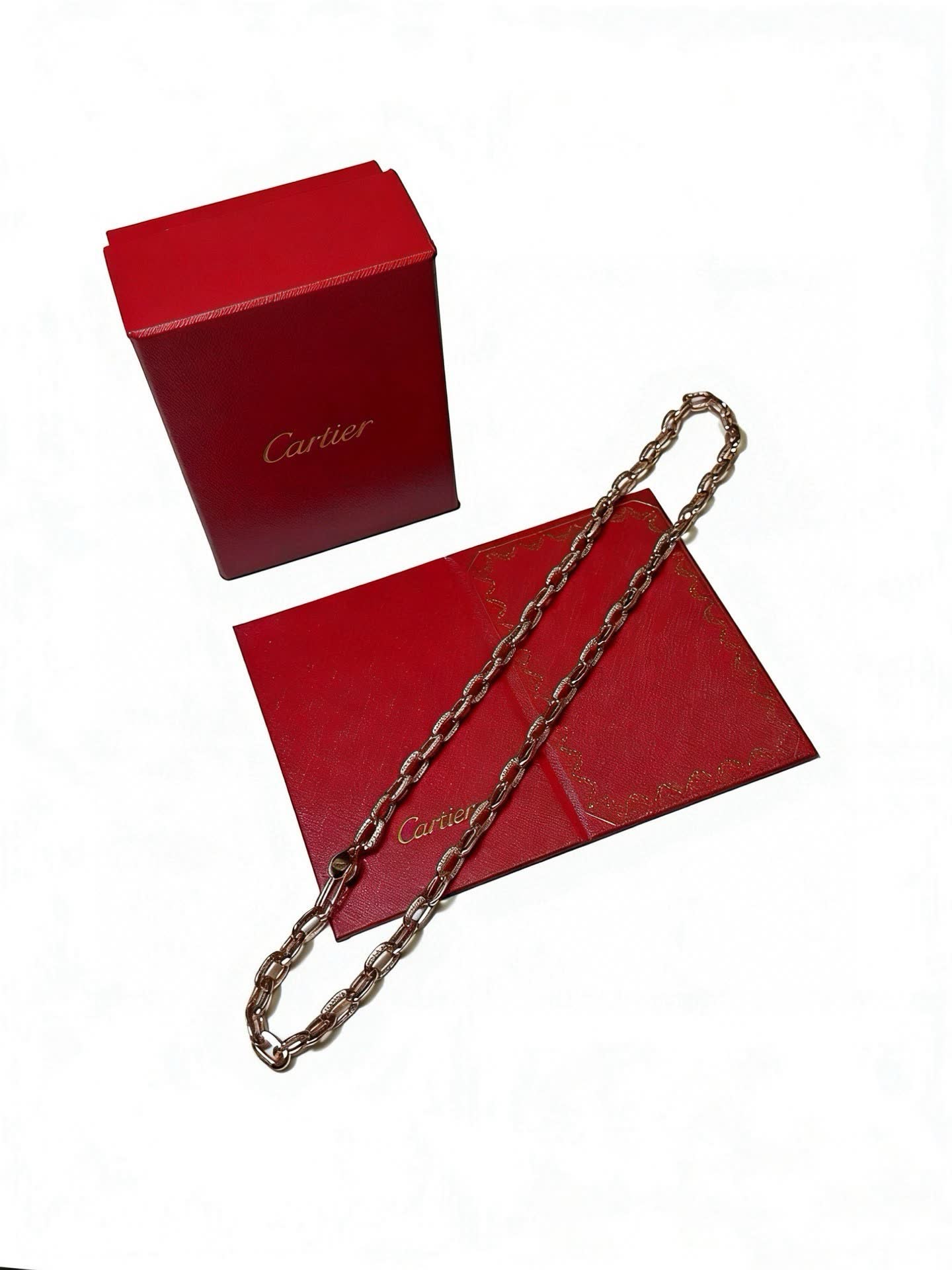 Cartier Gold and Diamond Necklace
