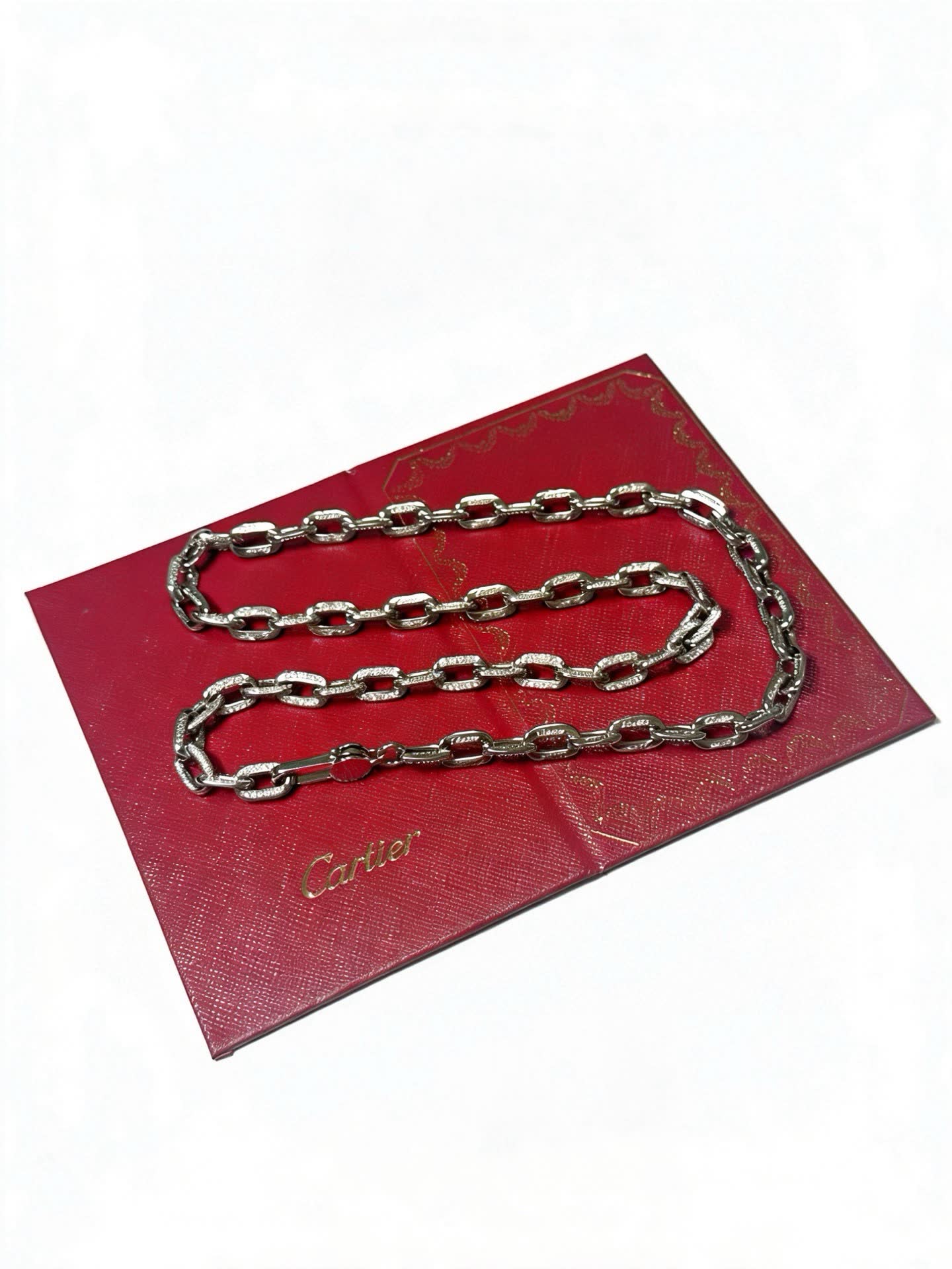 Cartier Silver Chain Necklace