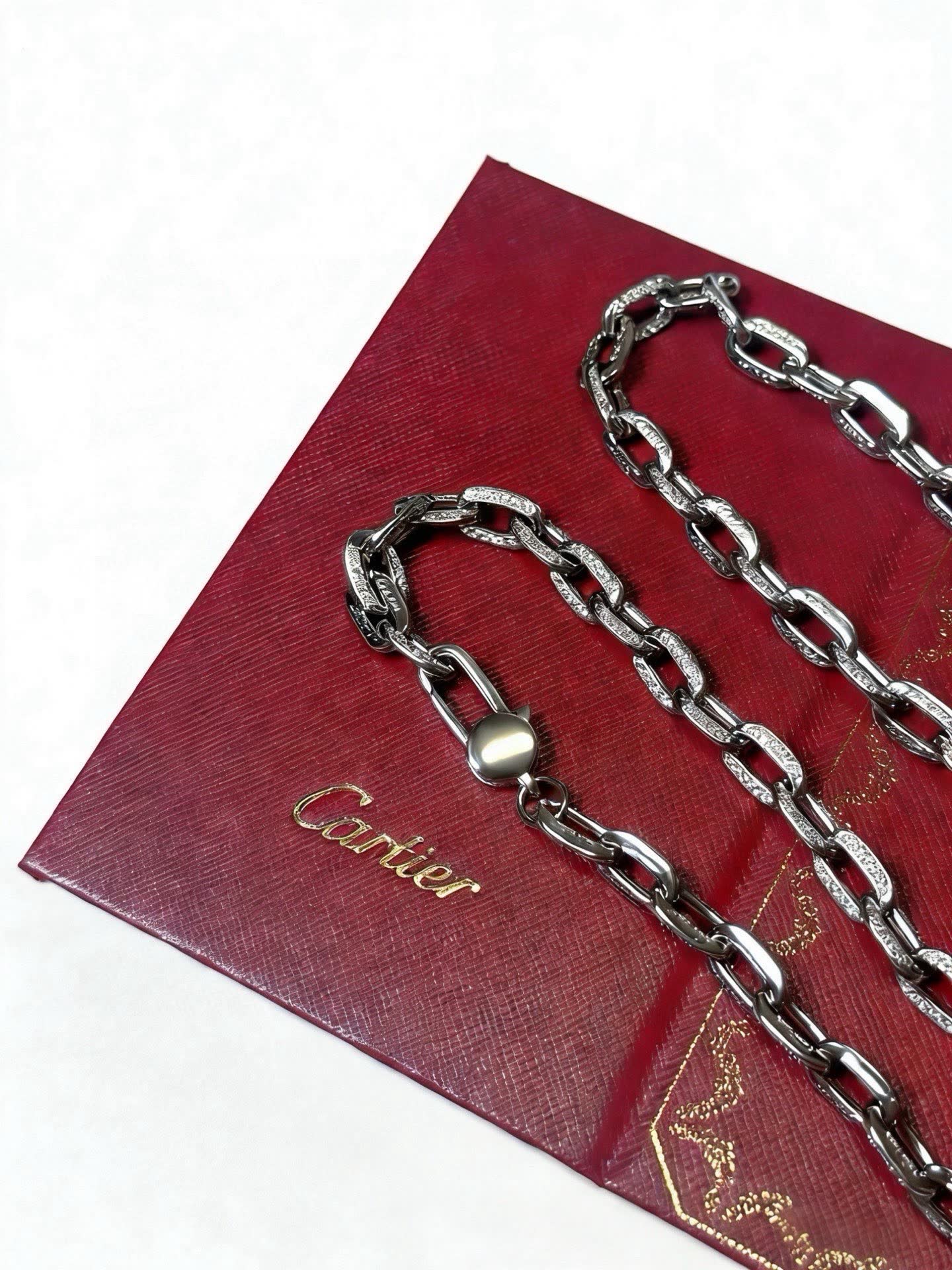 Cartier Silver Chain Necklace