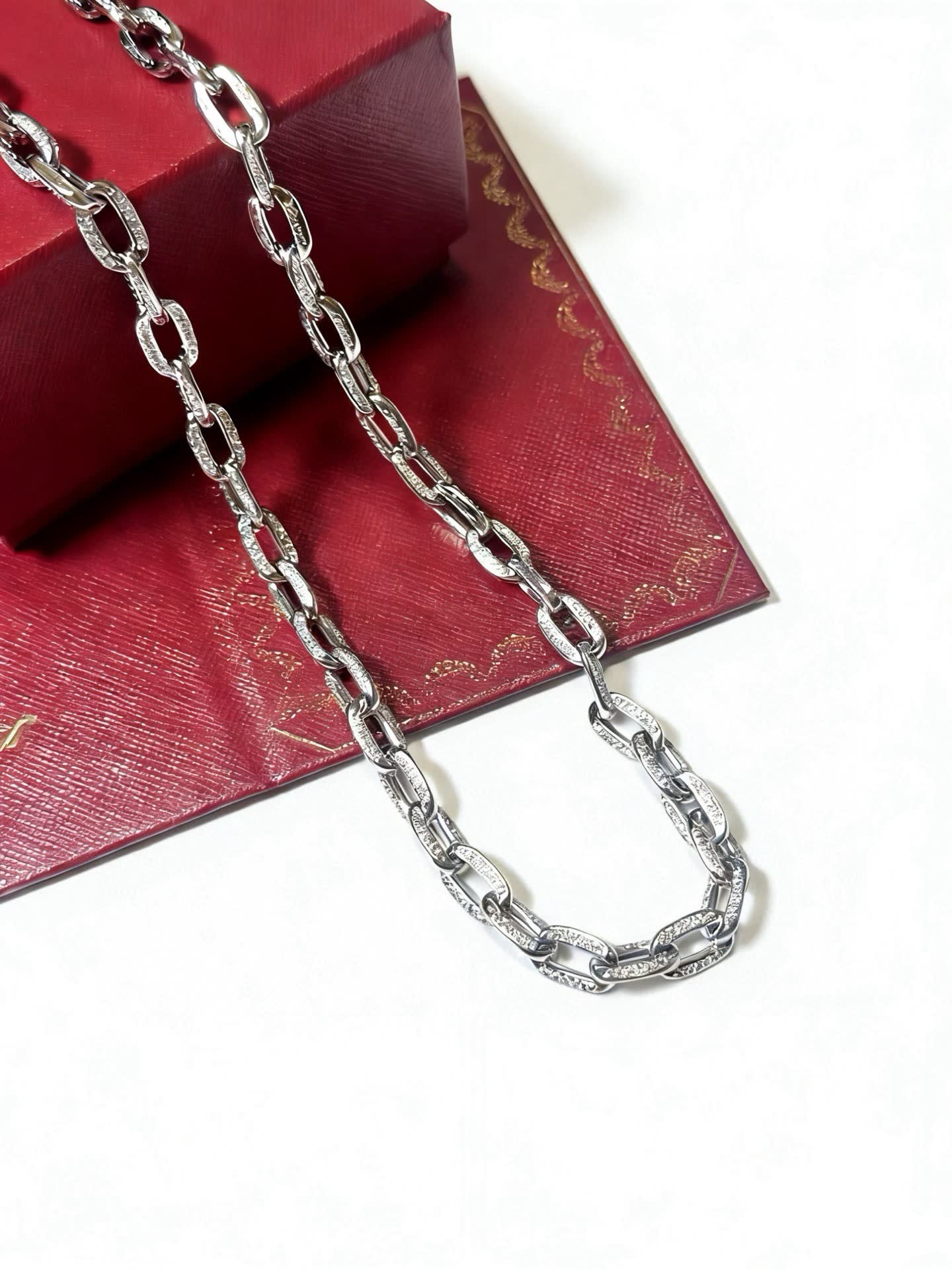 Cartier Silver Chain Necklace