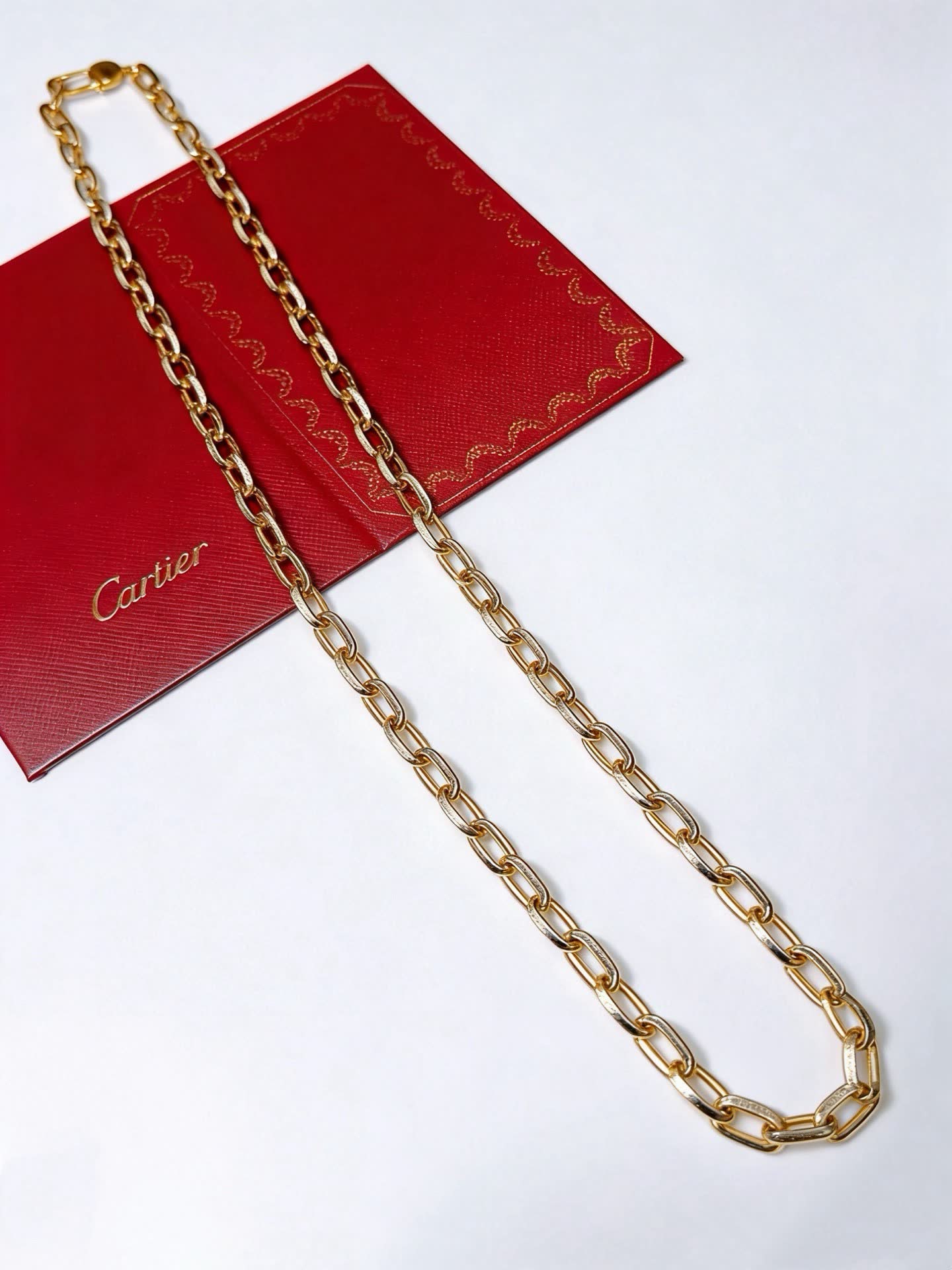 Cartier Gold-Plated Necklace Cartier Gold-Plated Necklace