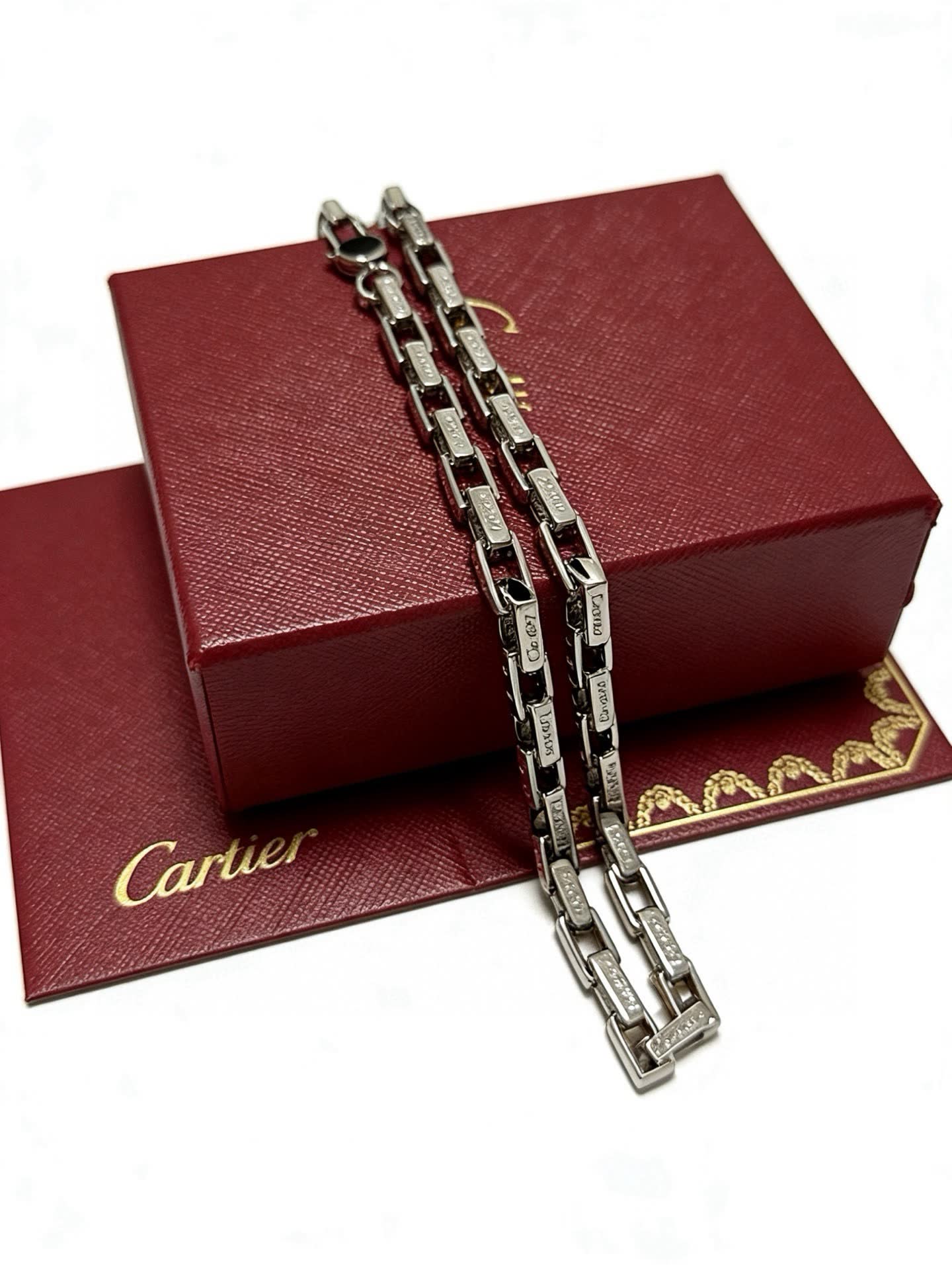 Cartier Silver Chain Necklace