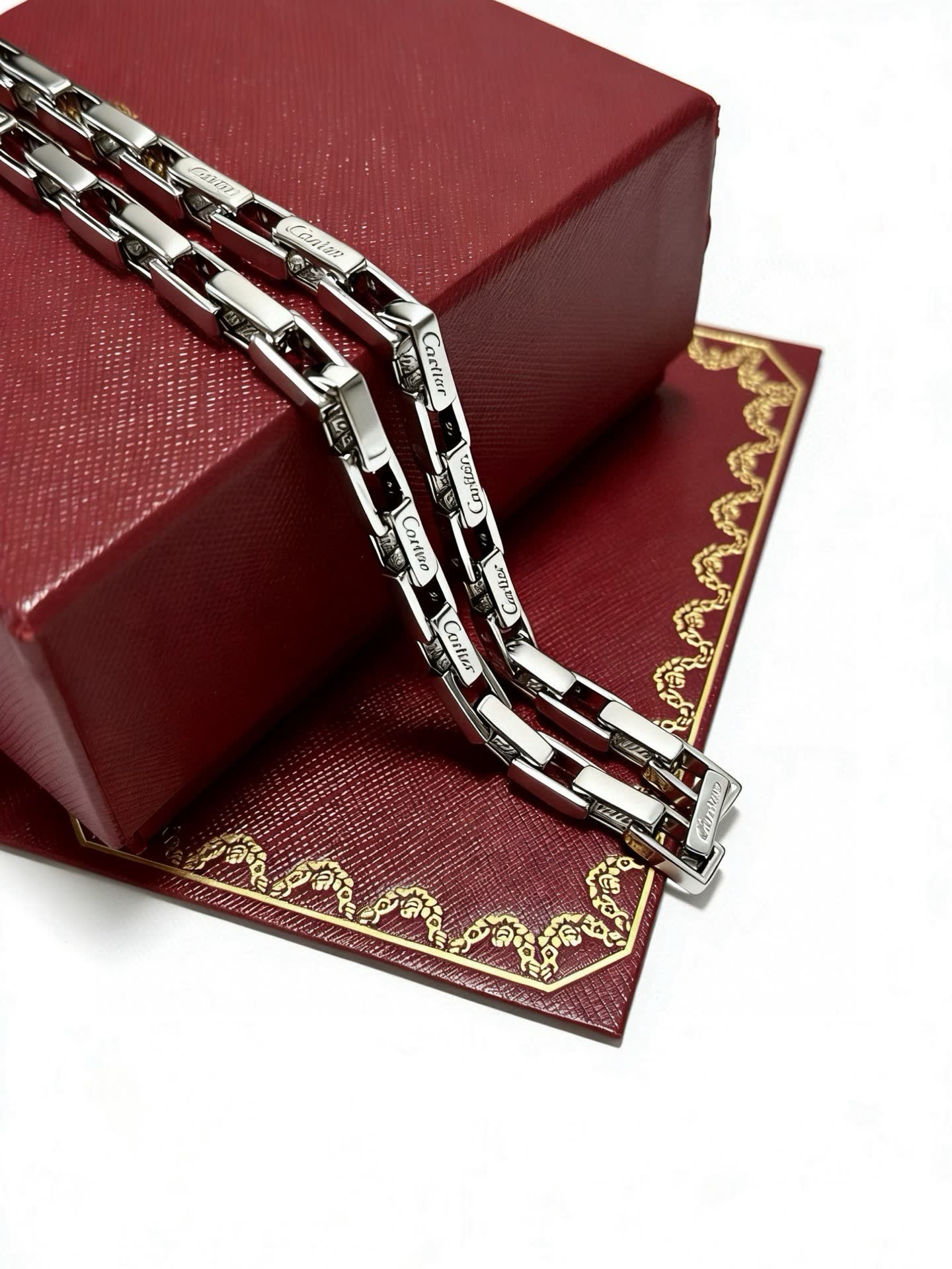 Cartier Silver Chain Necklace