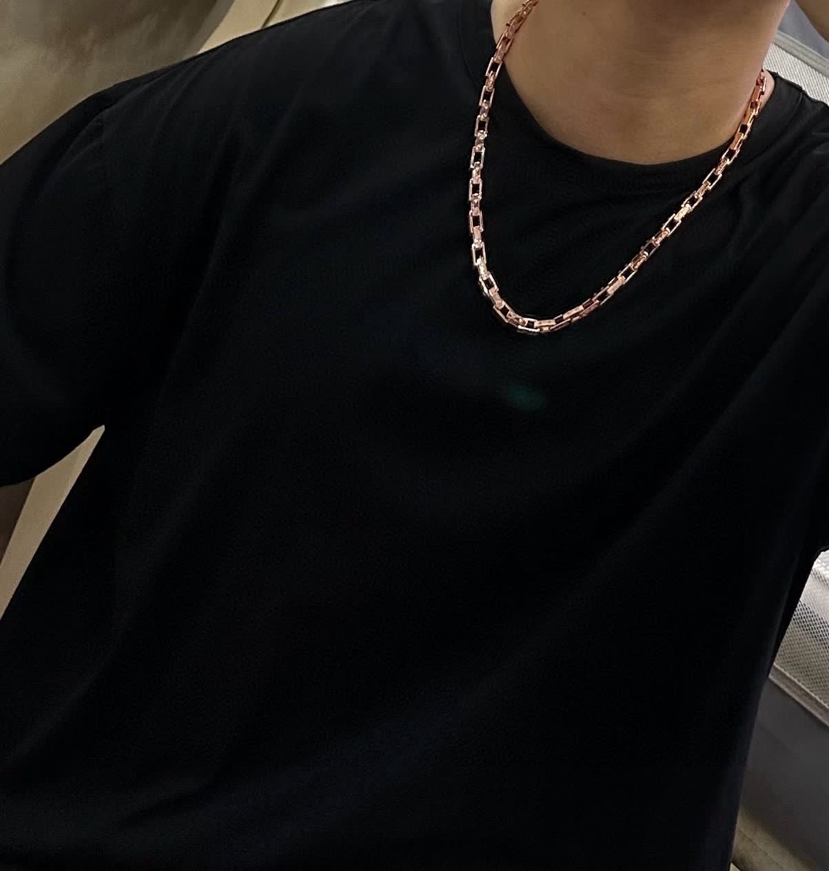 Cartier Tank Francaise Necklace