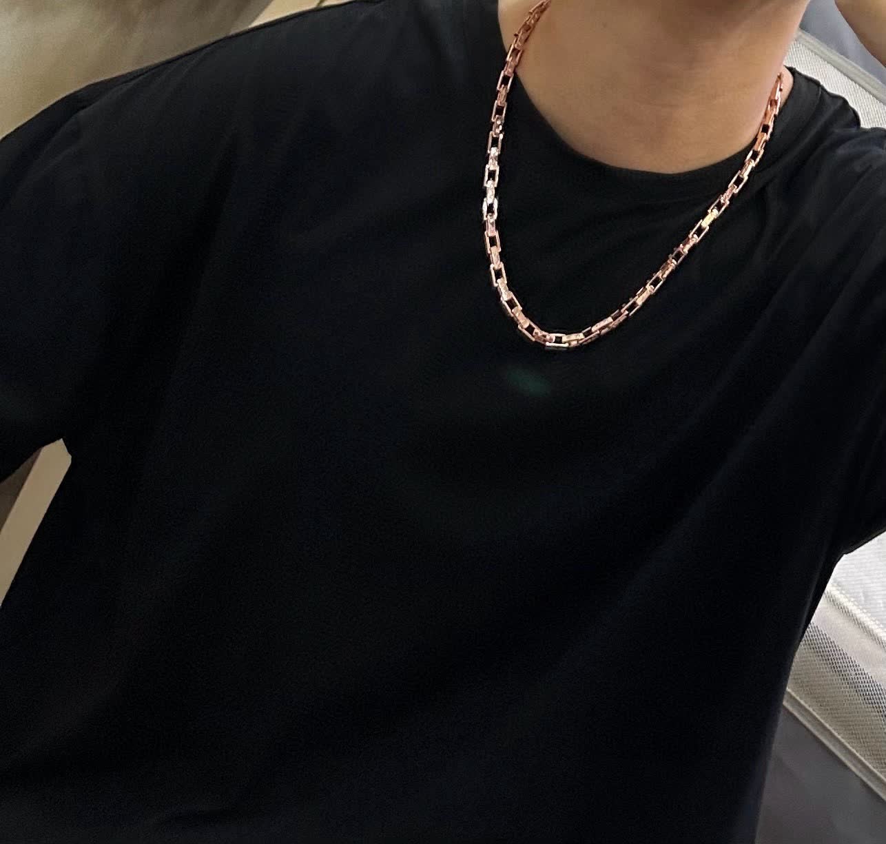 Cartier Tank Francaise Necklace