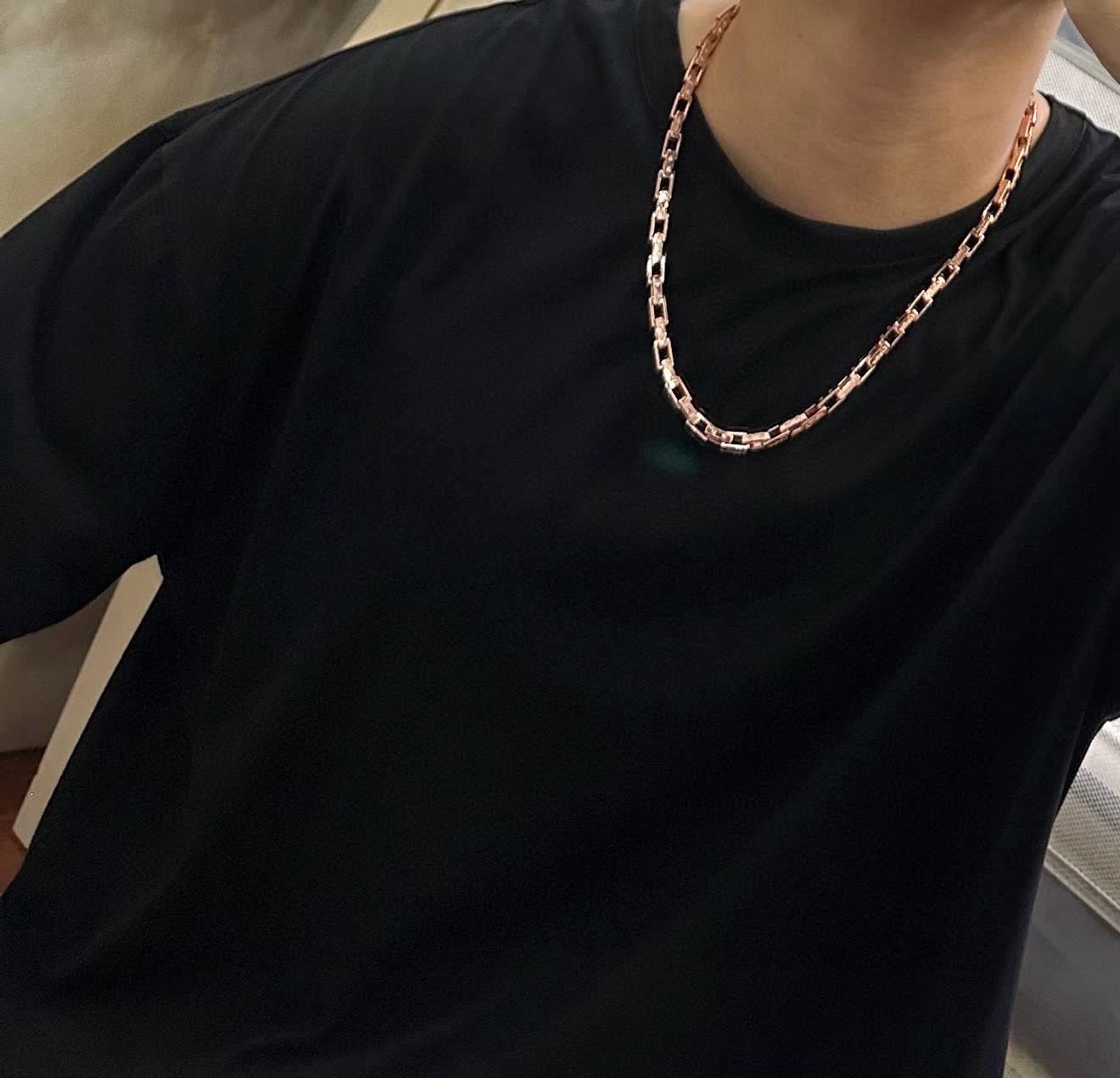 Cartier Tank Francaise Necklace