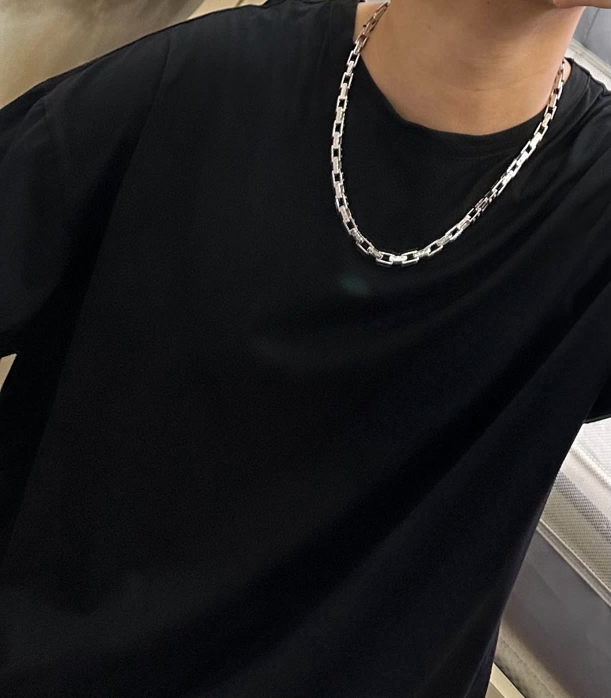 Cartier Tank Francaise Necklace