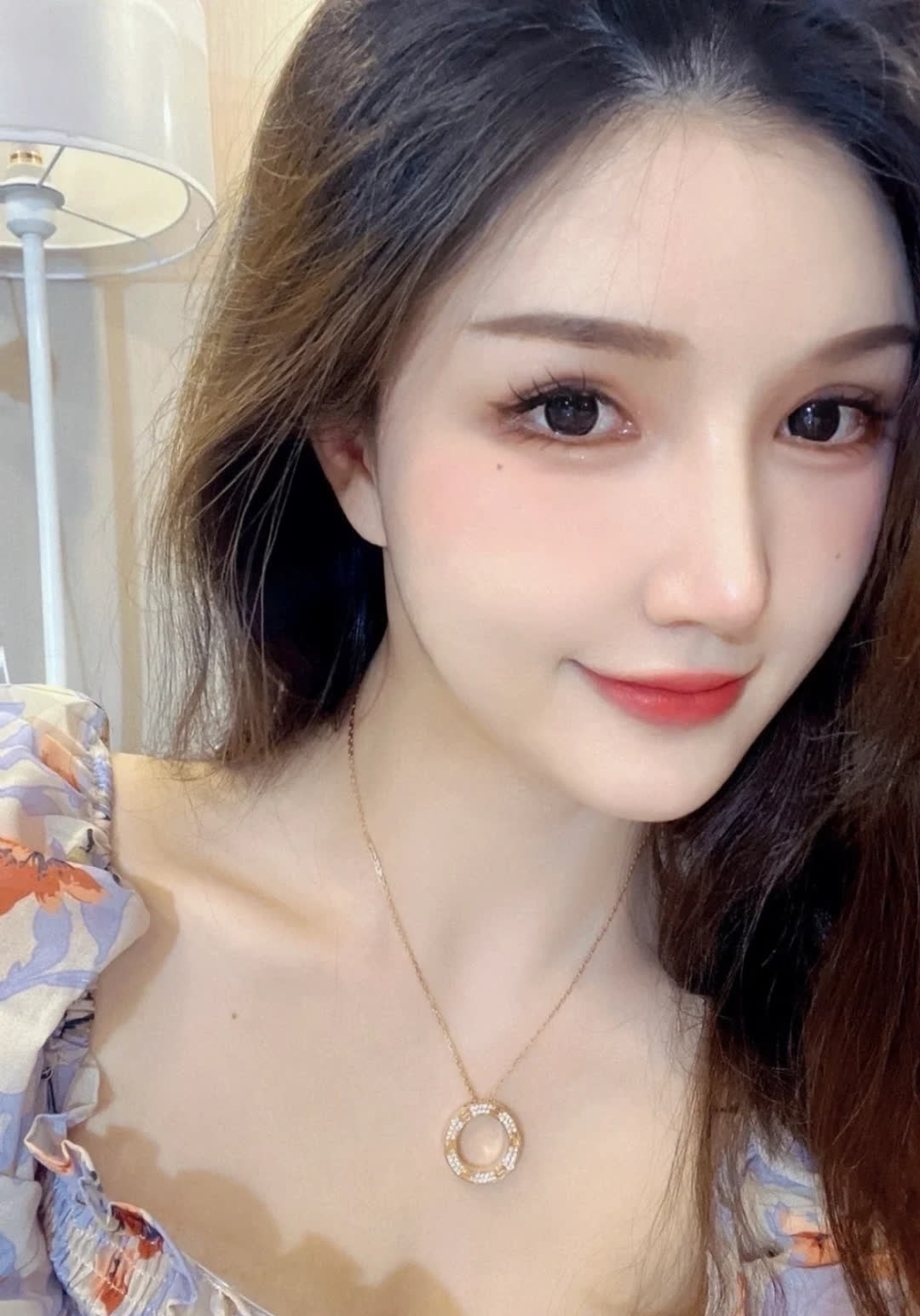 Cartier Love Gold Diamond Necklace