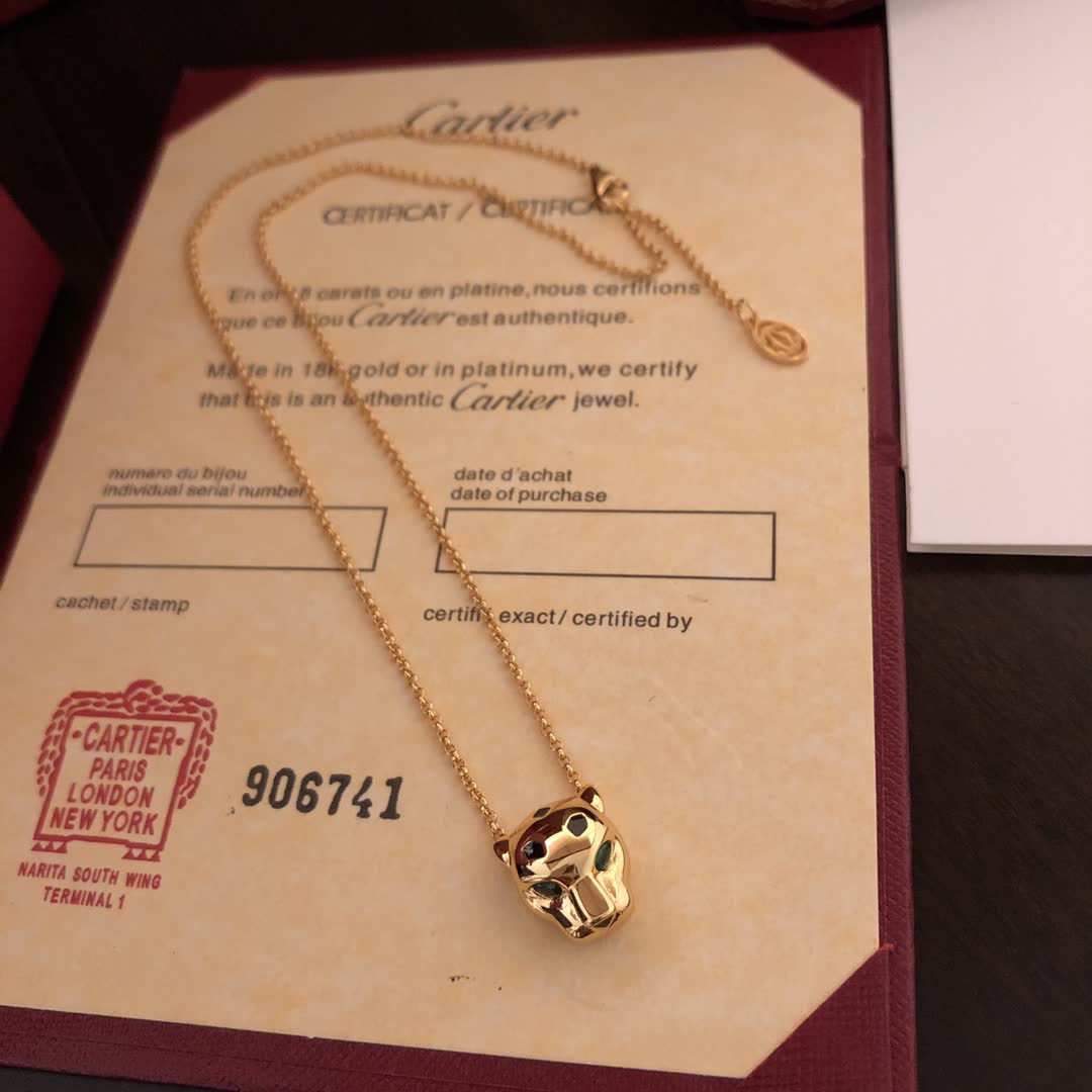 Cartier Panthere de Cartier Gold Necklace