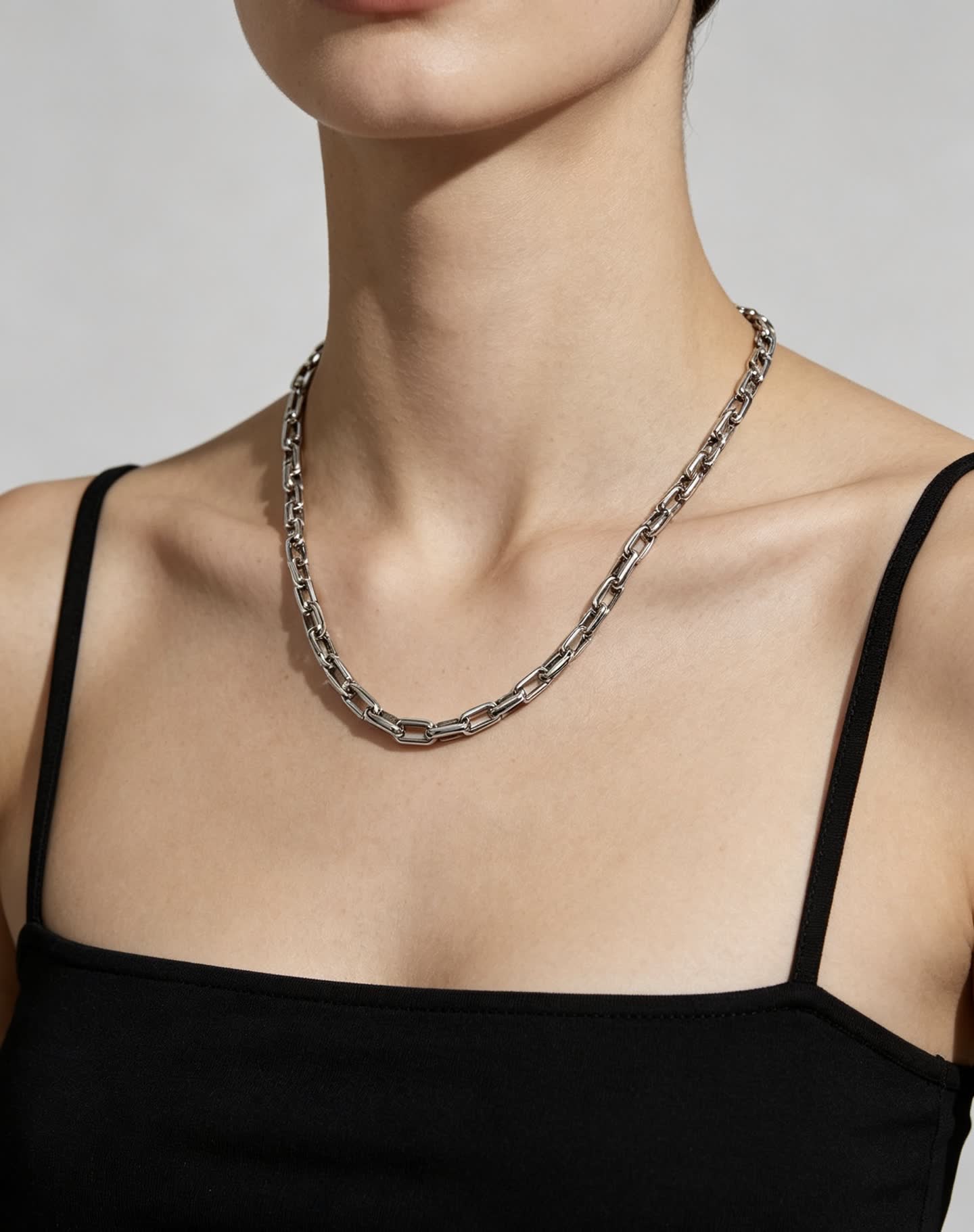 Cartier Silver Chain Necklace
