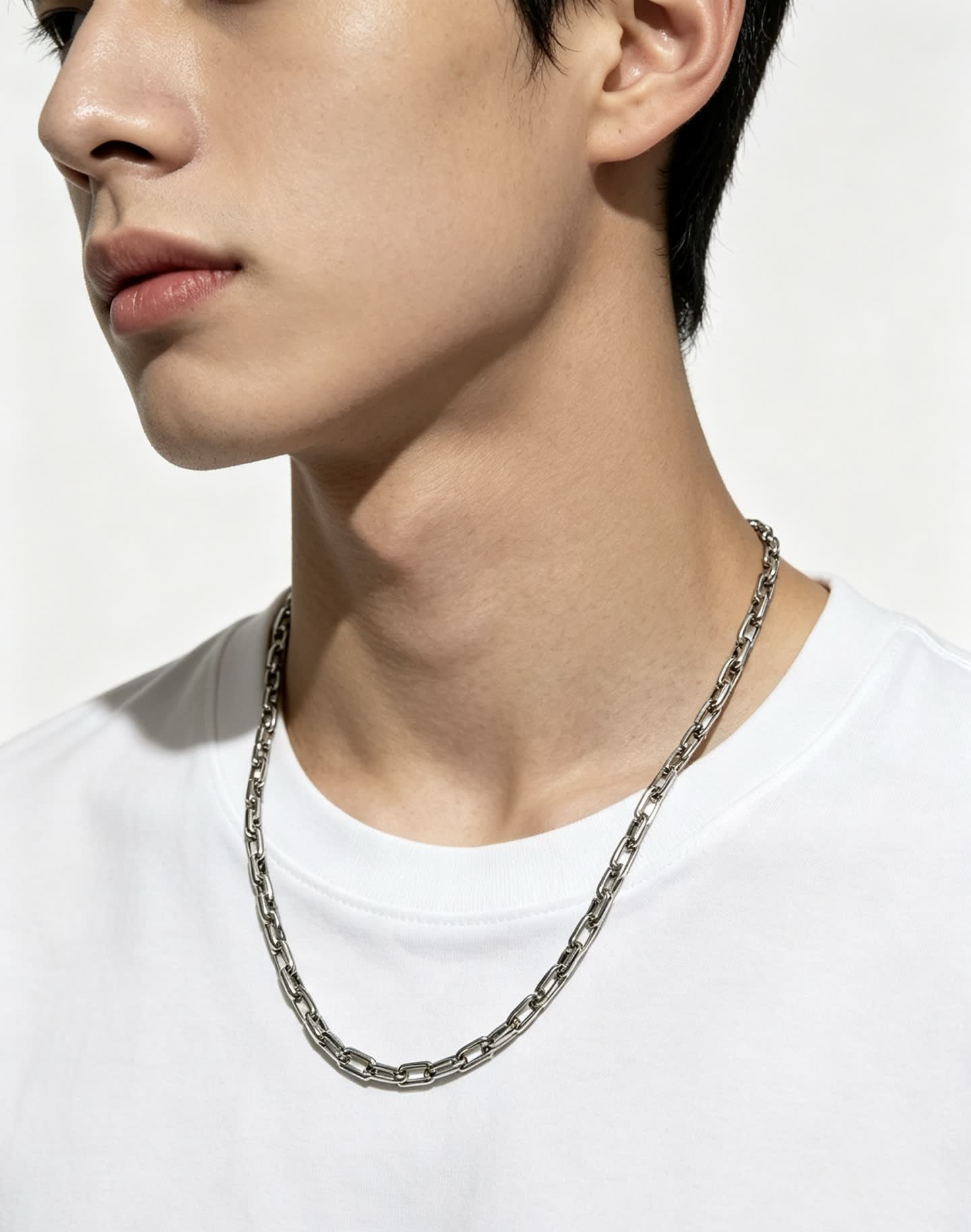 Cartier Silver Chain Necklace