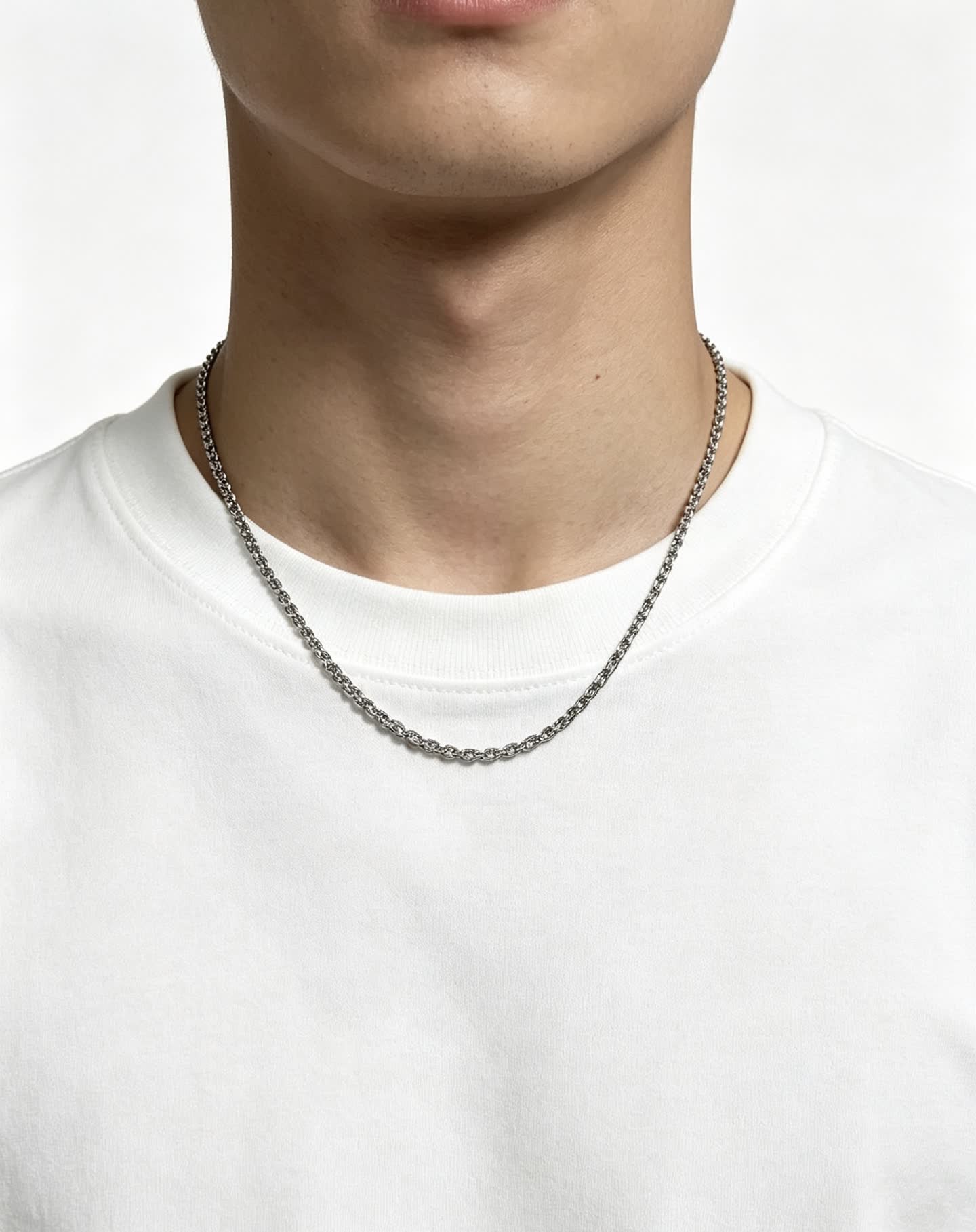Cartier Silver Chain Necklace