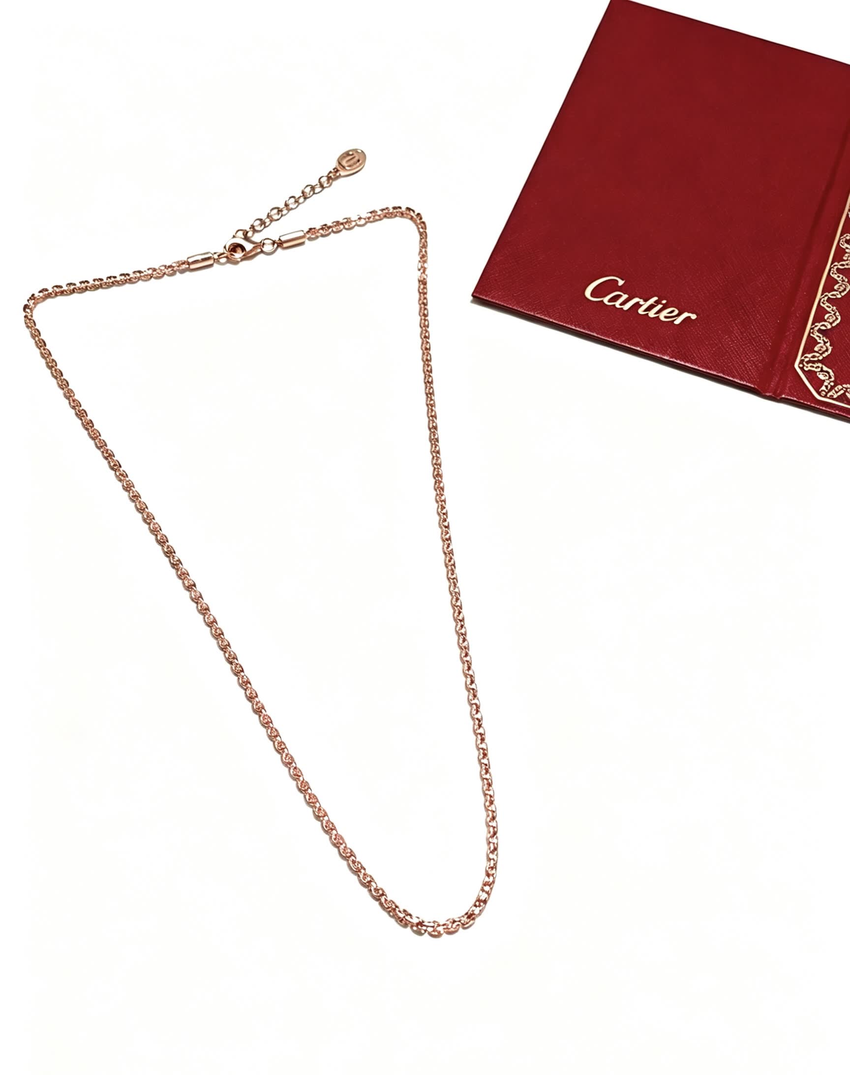 Cartier Rose Gold Necklace