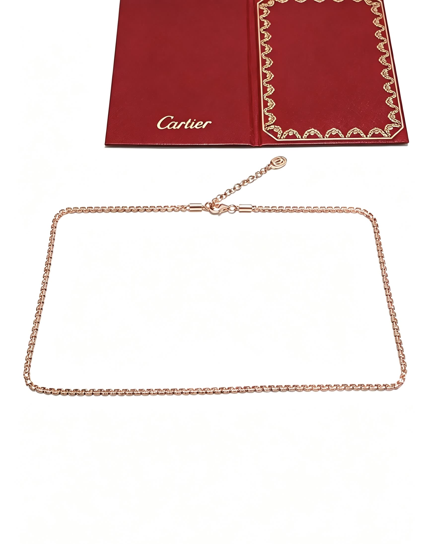 Cartier Rose Gold Necklace