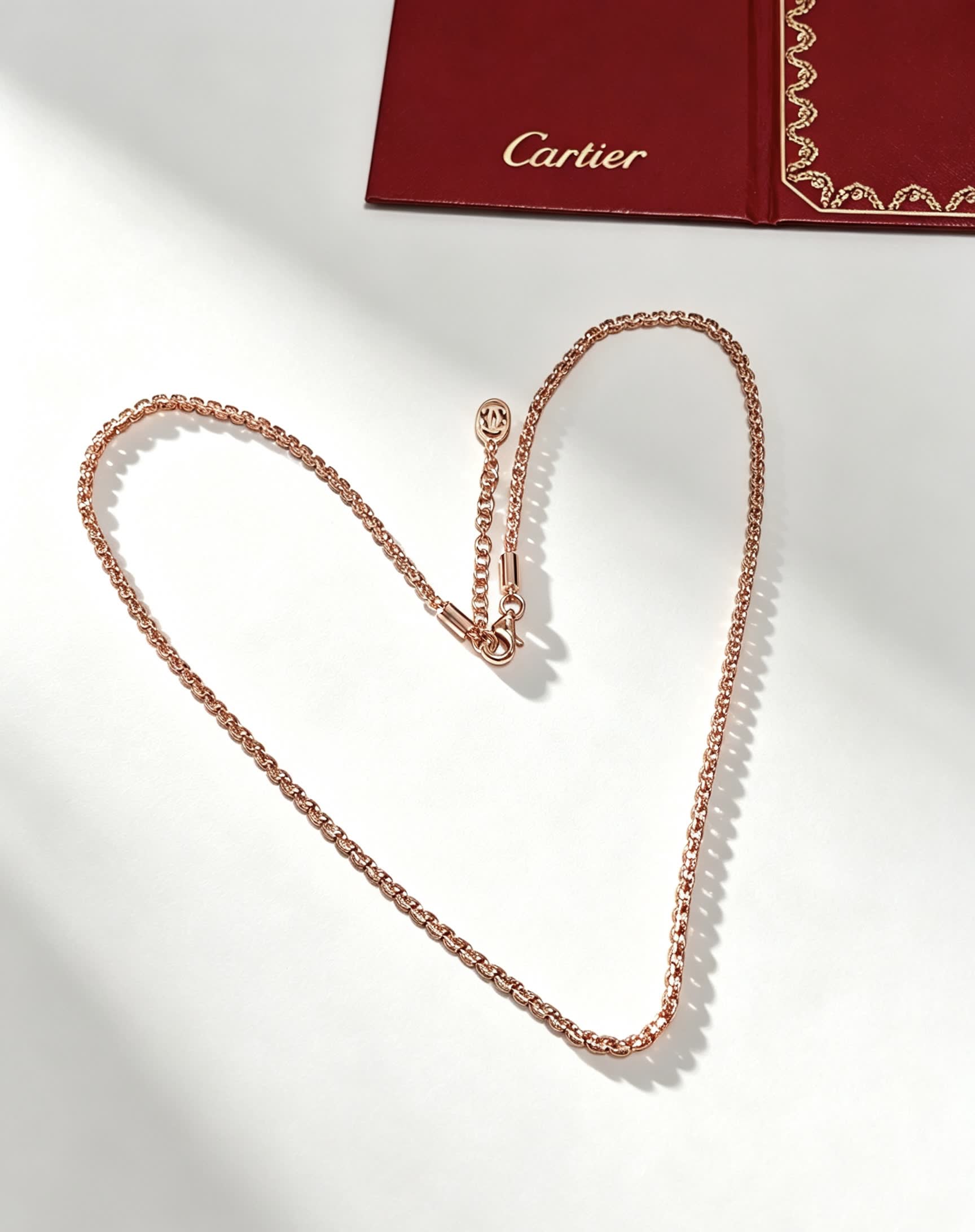 Cartier Rose Gold Necklace