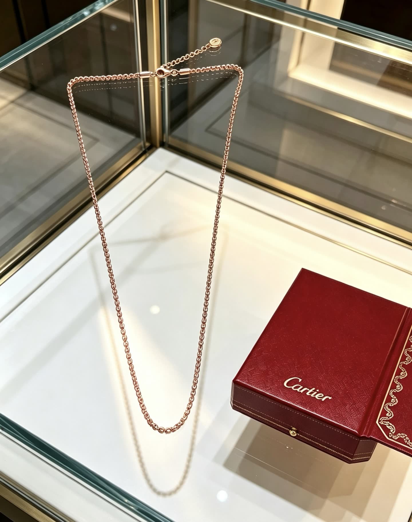 Cartier Rose Gold Necklace