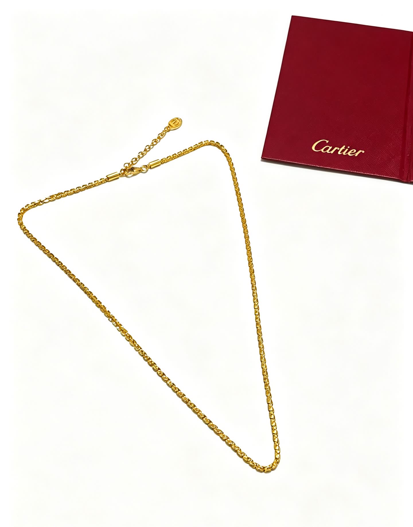 Cartier Gold Chain Necklace