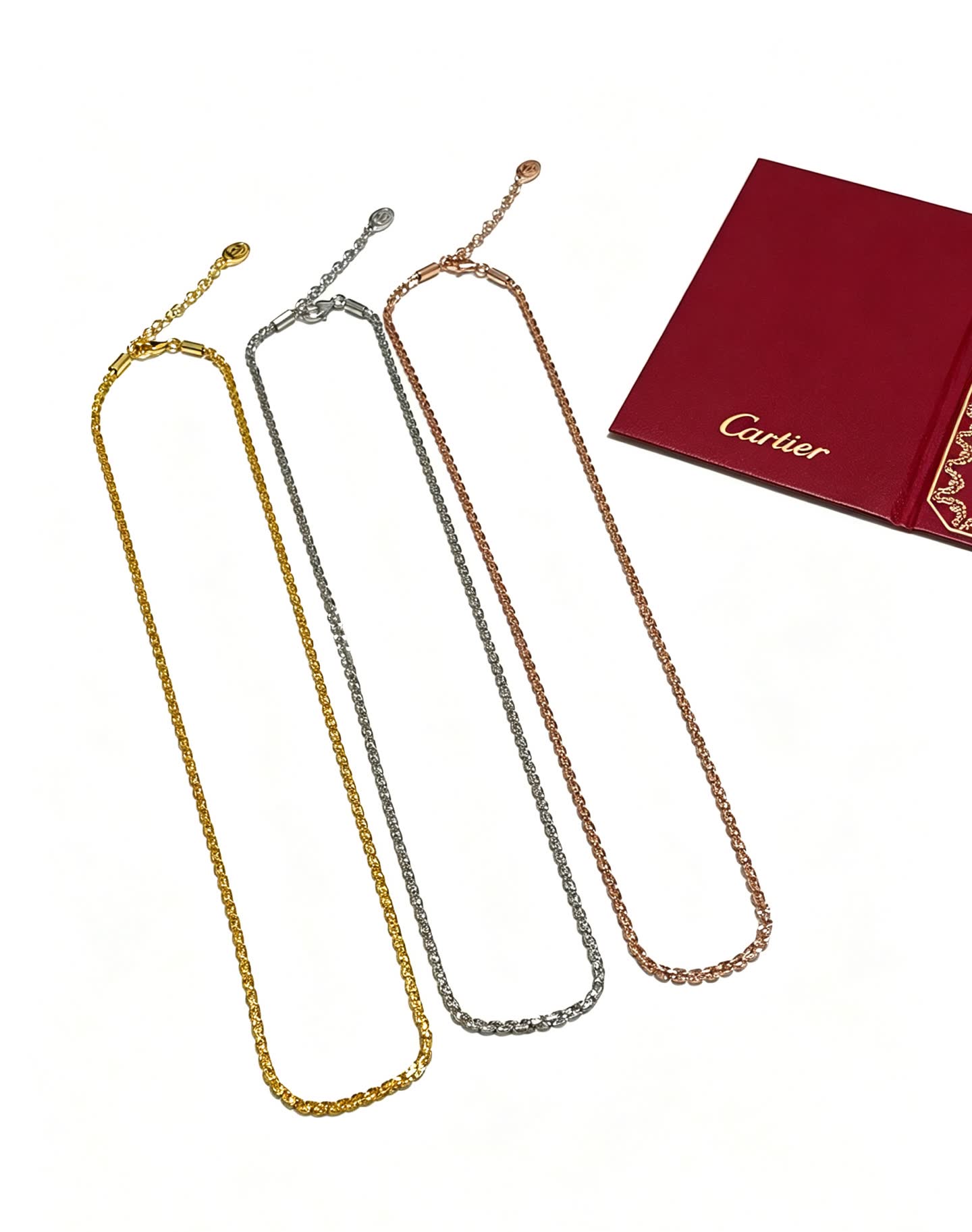 Cartier Gold Chain Necklace